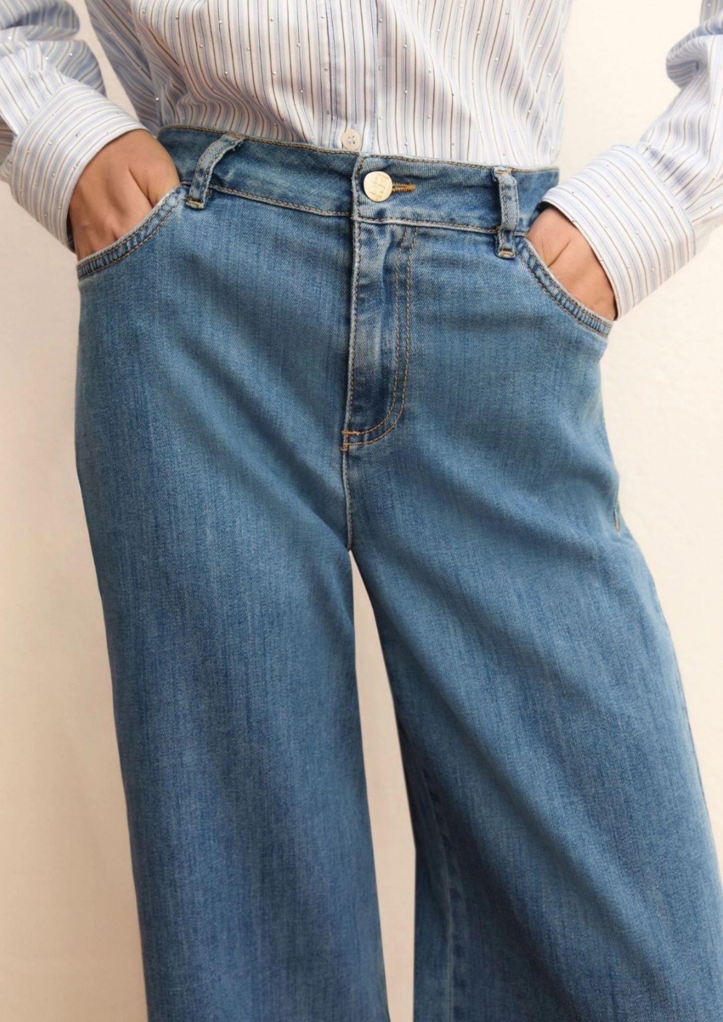 Emme Marella Jeans Donna Emmdisco Blu Chiaro 2615181111200 001 EMME MARELLA