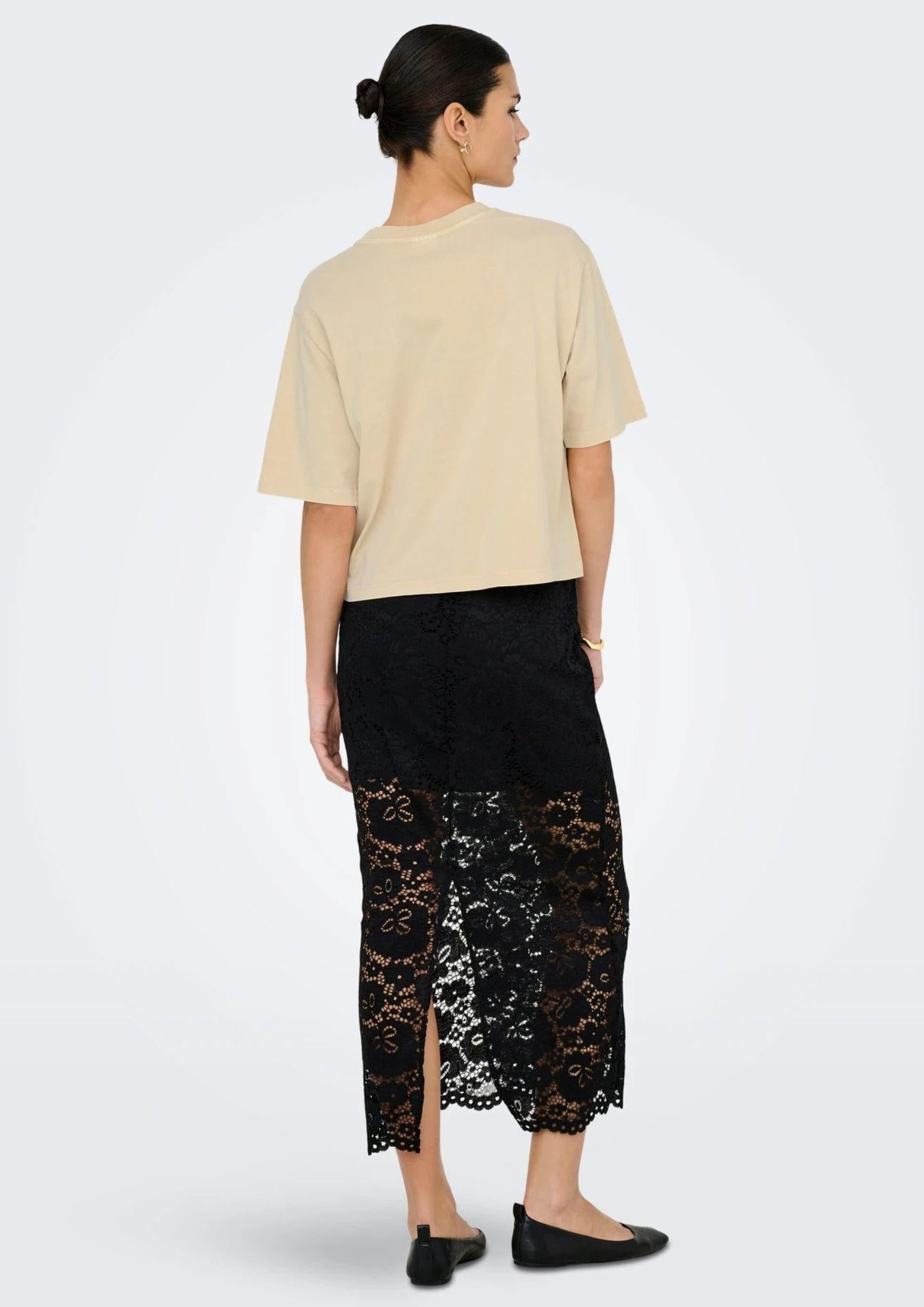 Jacqueline De Yong T-Shirt Donna Carla Beige 15341561 Sandshell JACQUELINE DE YONG