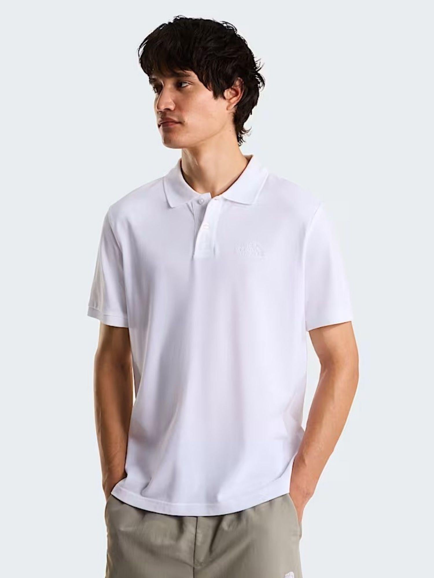 The North Face Polo Bianca Essential Regular NF0A8C1P FN4 THE NORTH FACE