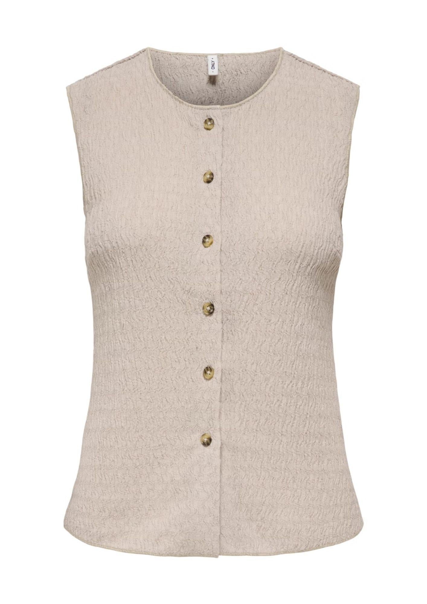Only Top Donna Ilse Grigio Argento 15374601 Silver Lining ONLY