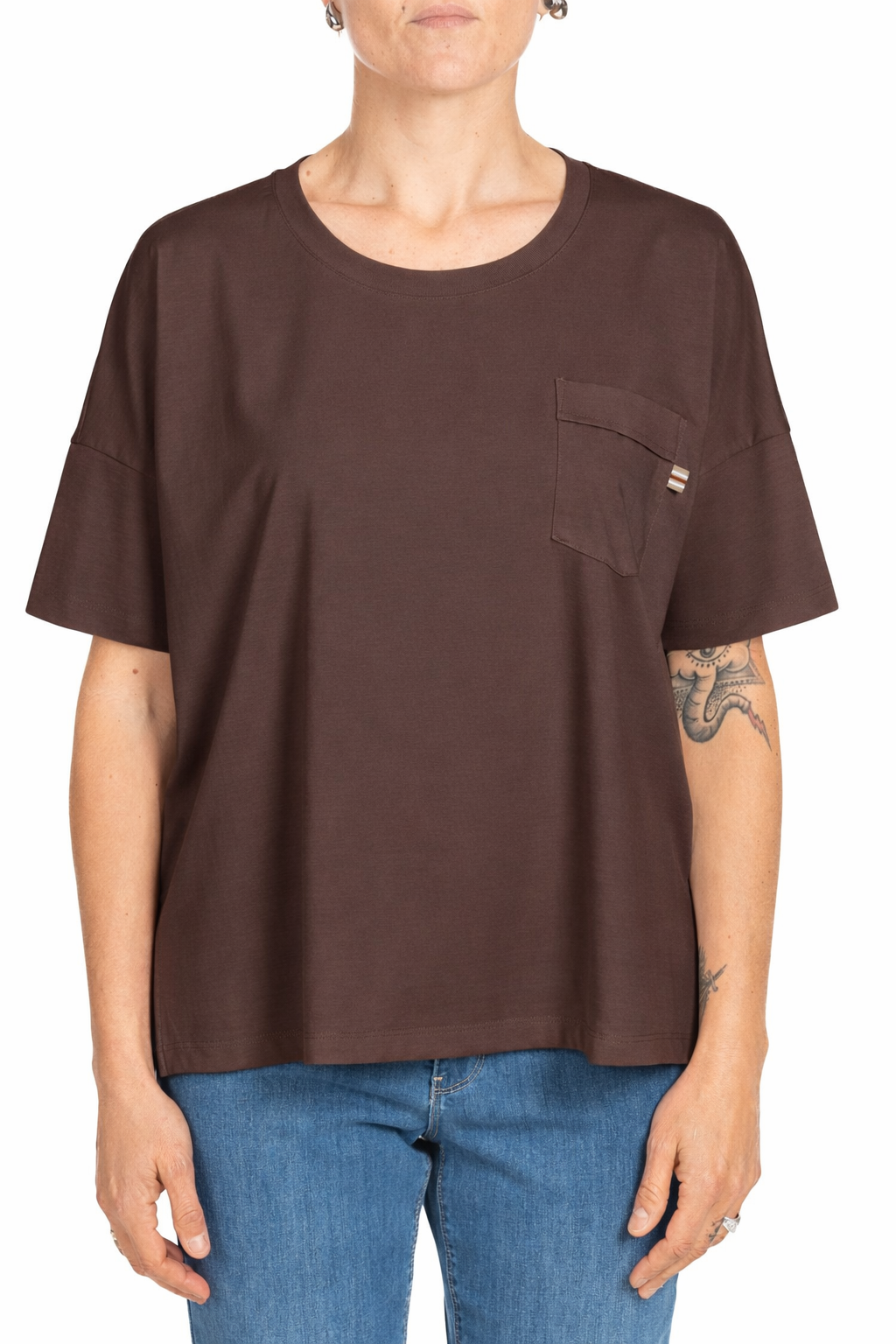 Diana Gallesi Maglia Donna Cioccolato G058R000666N 32 DIANA GALLESI