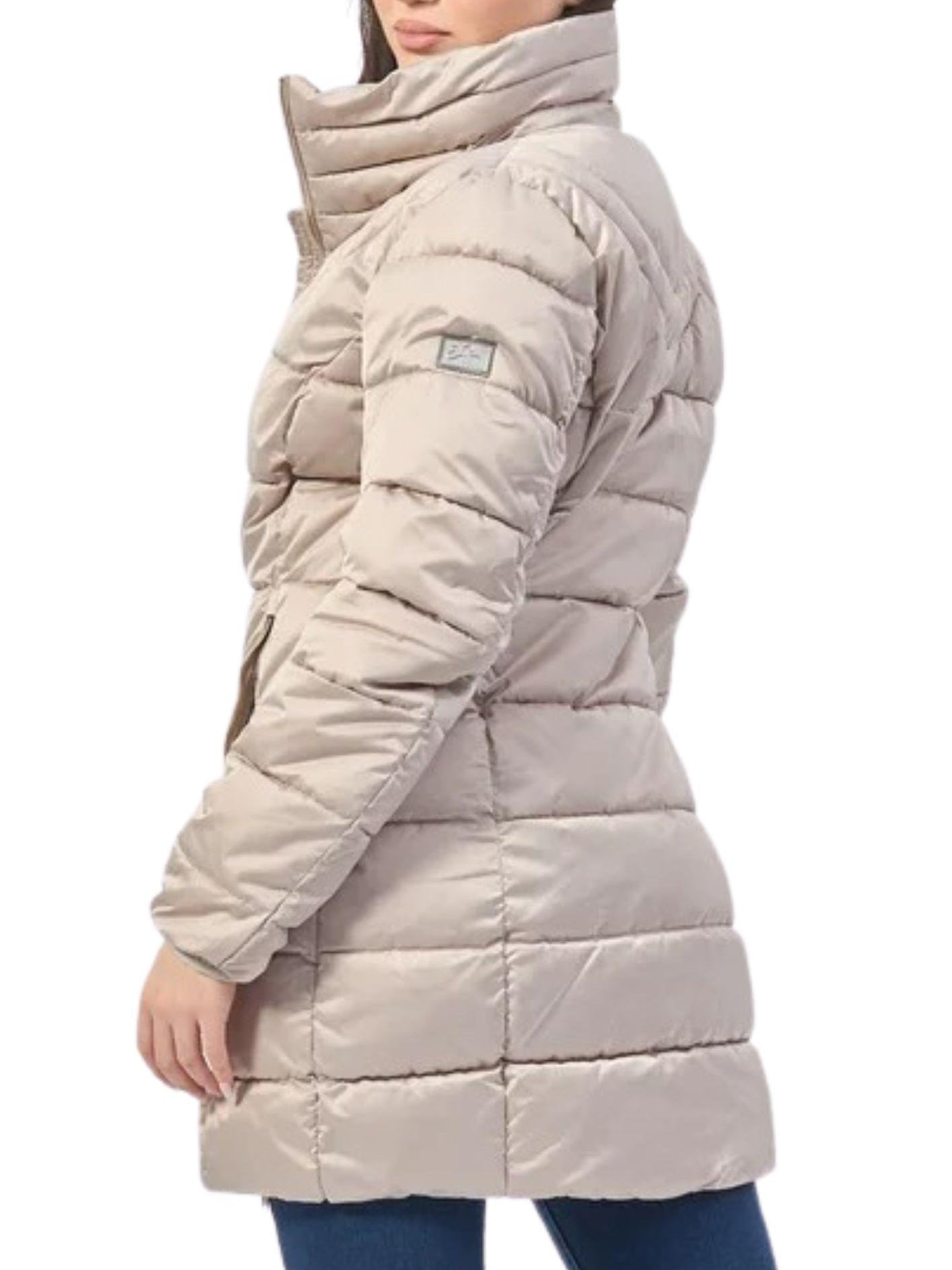 Yes Zee Giubbino Donna Beige J015 M800 0222 YES ZEE