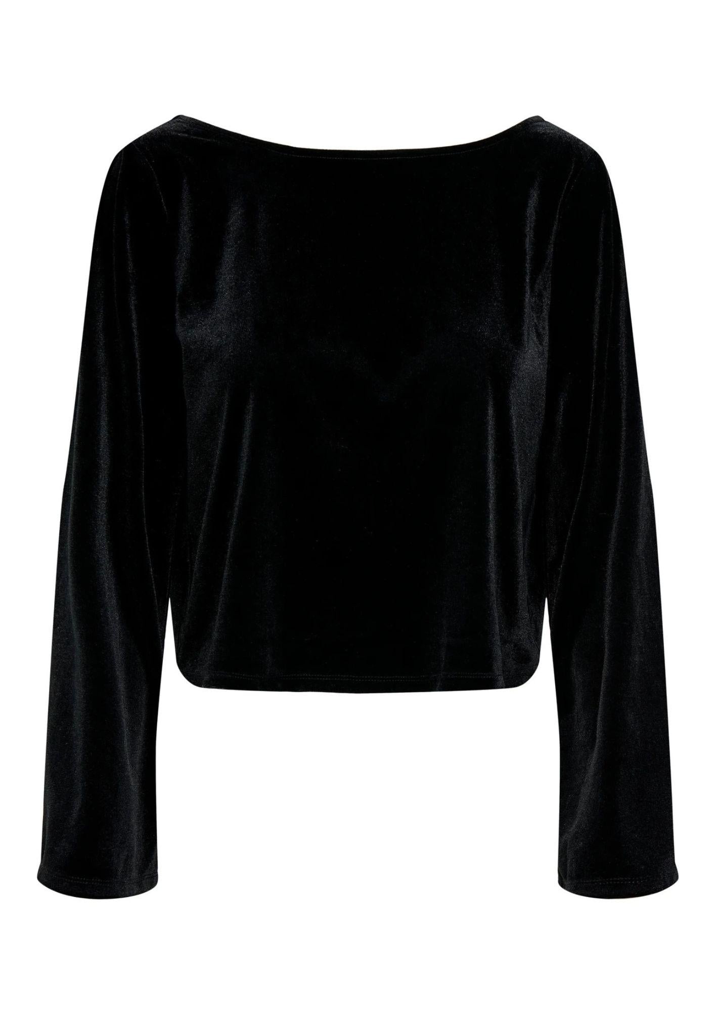 Jacqueline De Yong Maglia Donna Victory Nera 15363518 Black BOW JACQUELINE DE YONG