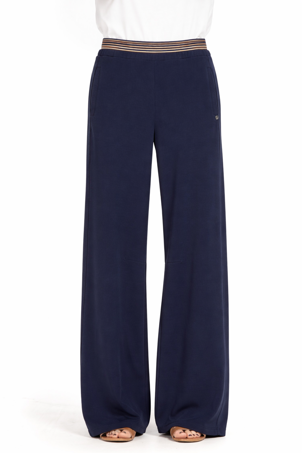 Diana Gallesi Pantalone Donna Blu P918J002446N 34 DIANA GALLESI