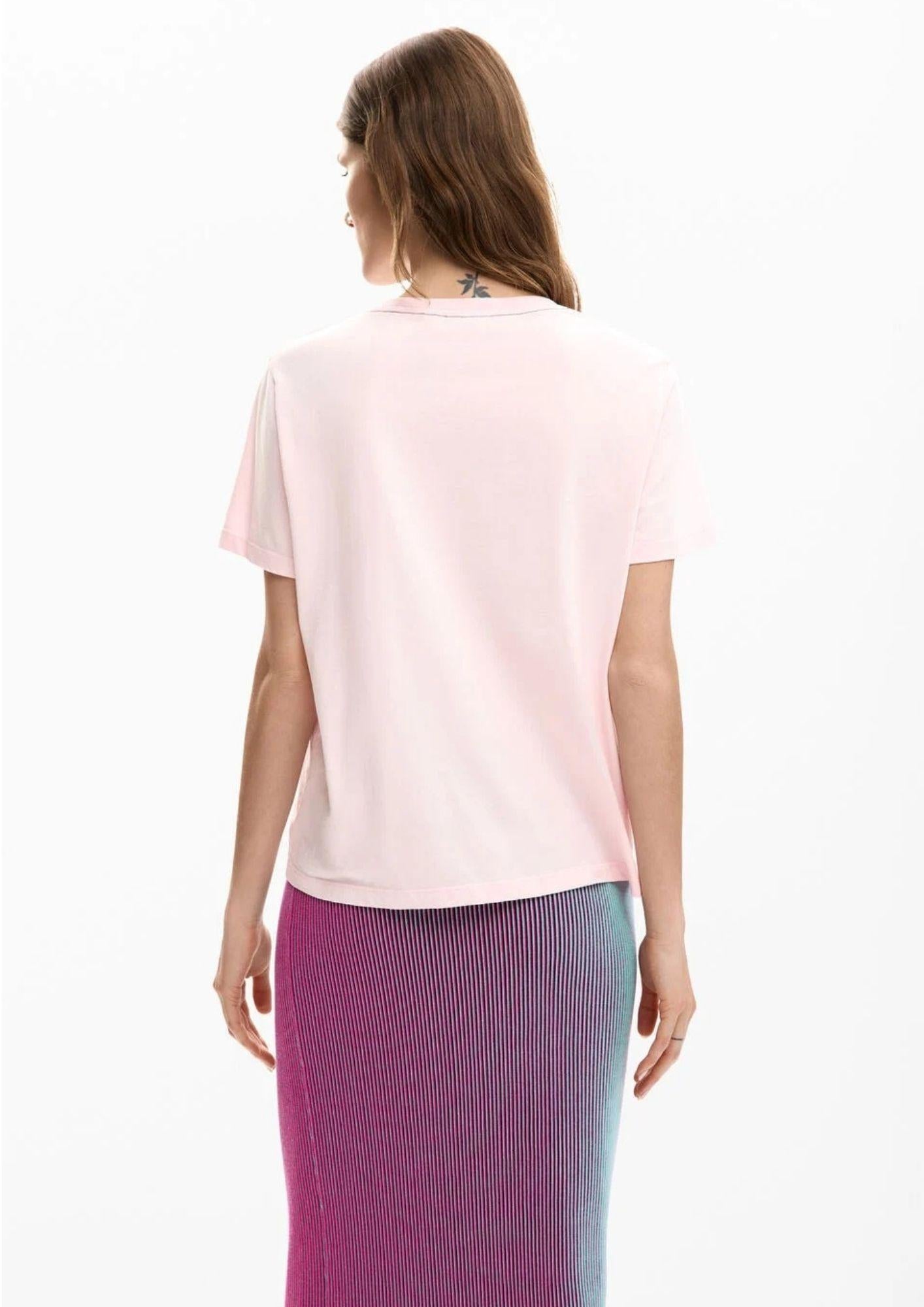 Desigual T-Shirt Donna Varsovia Rosa 26SWTK08 3025 DESIGUAL