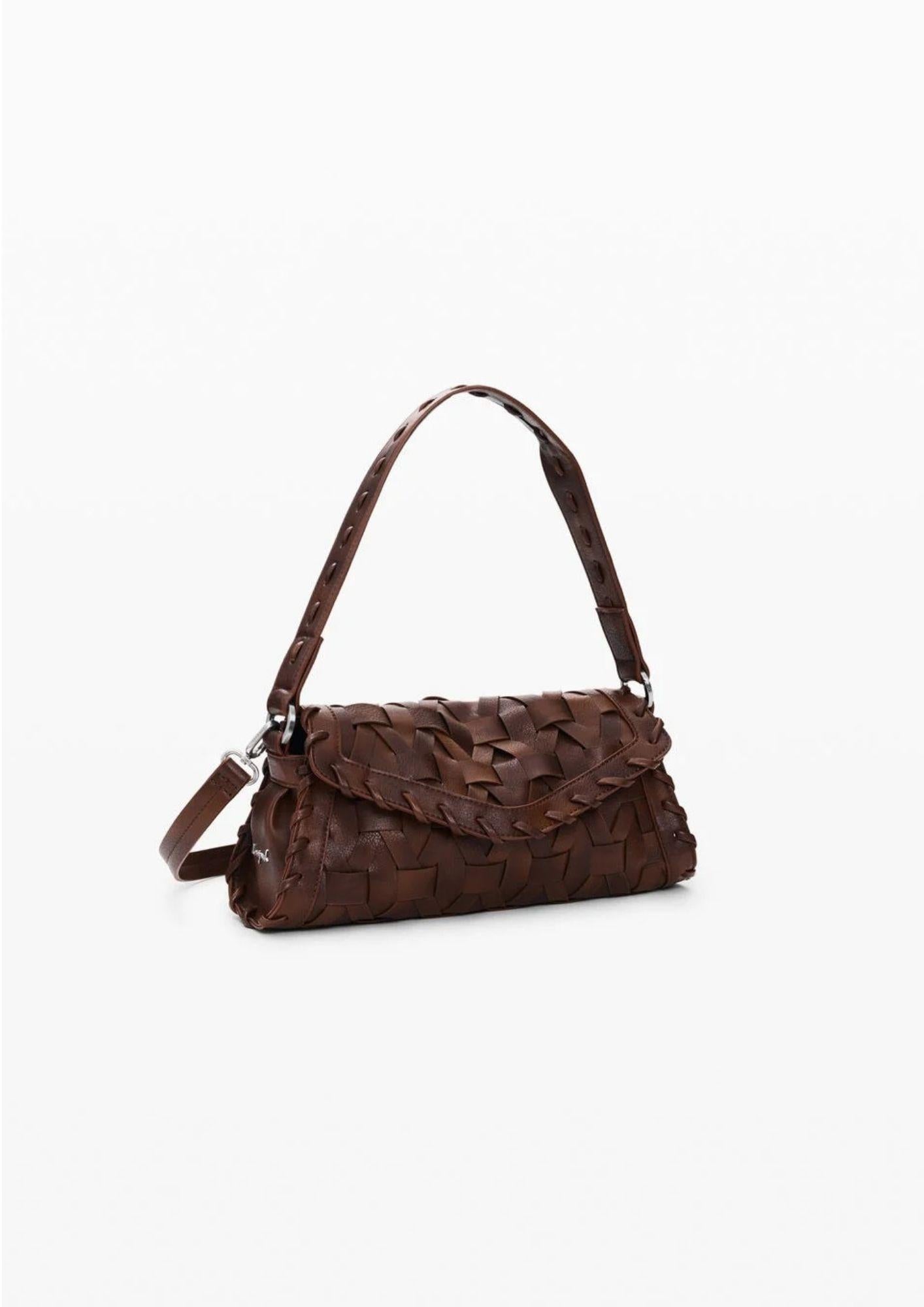 Desigual Borsa Donna Bag Argon Camel Zarauz Marrone 26SAXPA2 6064 DESIGUAL