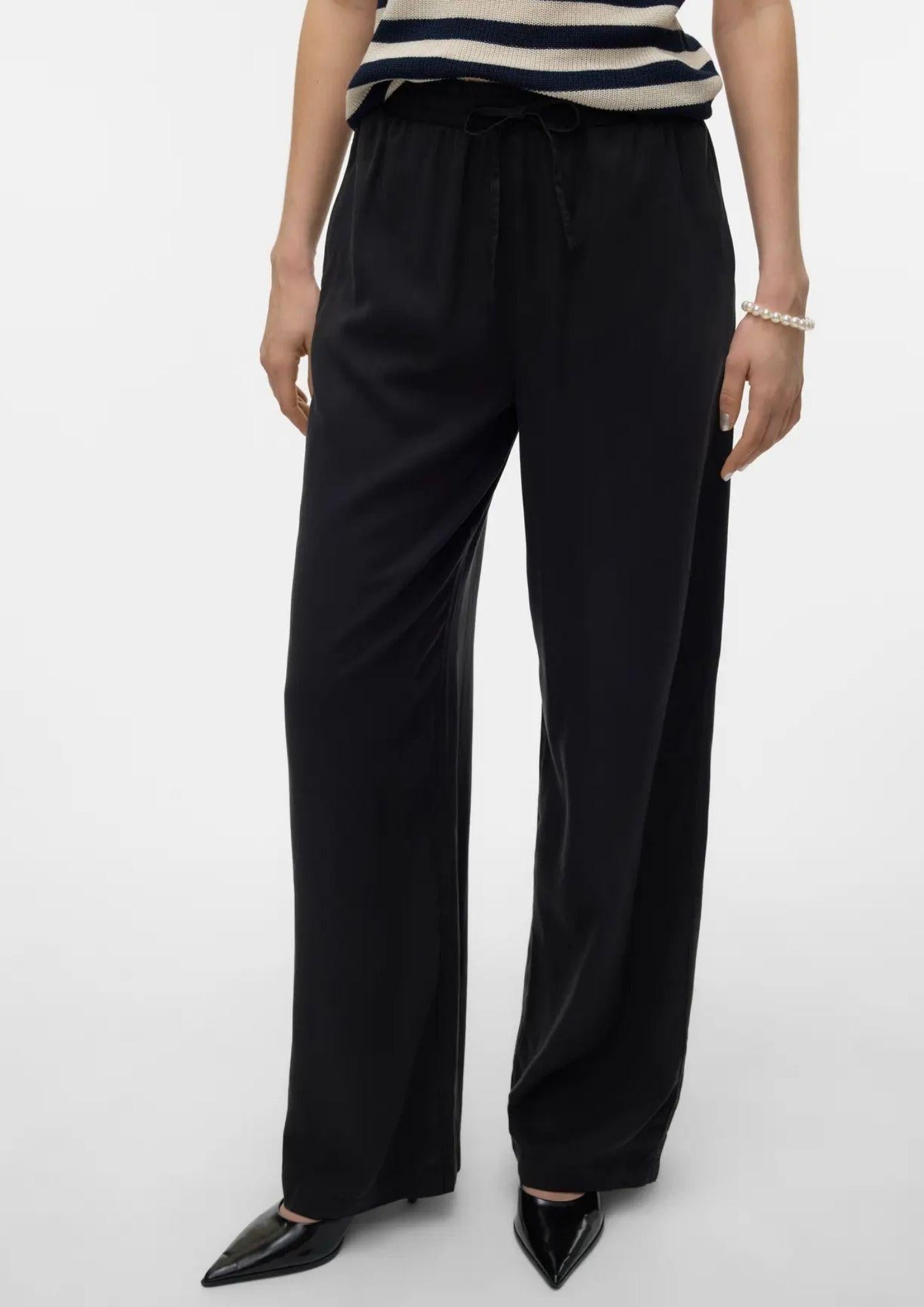 Vero Moda Pantalone Donna Bree Nero Denim 10304898 Black Denim VERO MODA