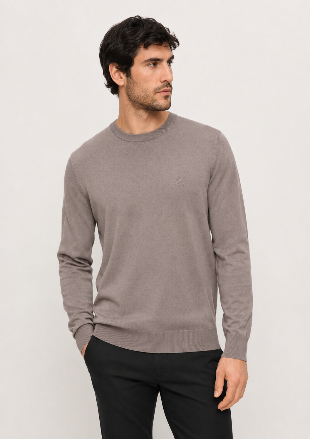 Armani Exchange Maglia Uomo Beige XM000338 AF12291 U6107 ARMANI EXCHANGE