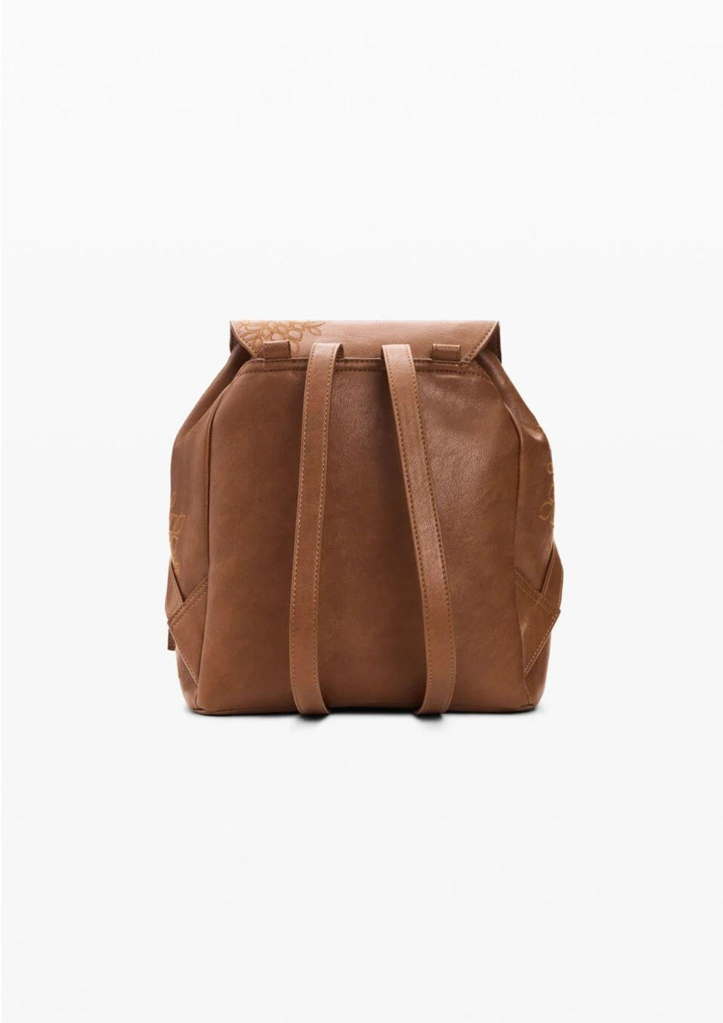 Desigual Zaino Donna Backcromo Sumy Mini Marrone 26SAKP29 6006 DESIGUAL