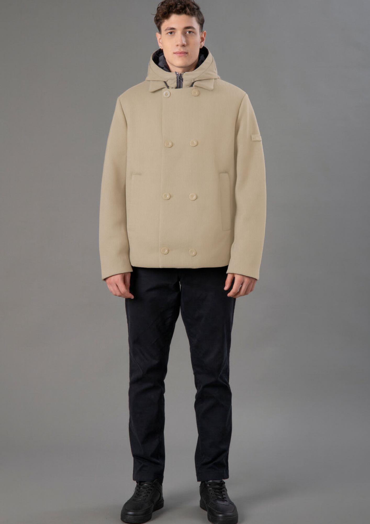 Rihunik Giacca Invernale Uomo Quincey25 Beige RIMA265J F0056 101 RIHUNIK