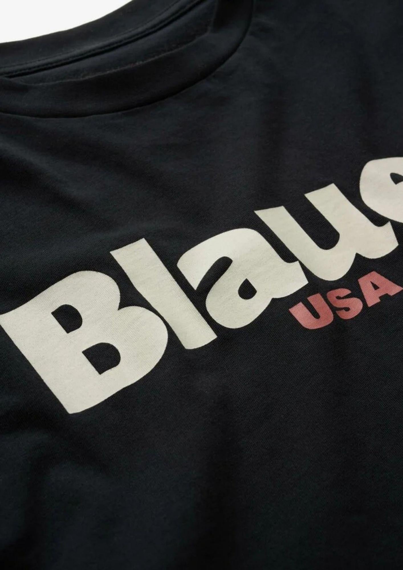 Blauer T-Shirt Uomo Ernst Nero BLUH02299 7439 999 BLAUER