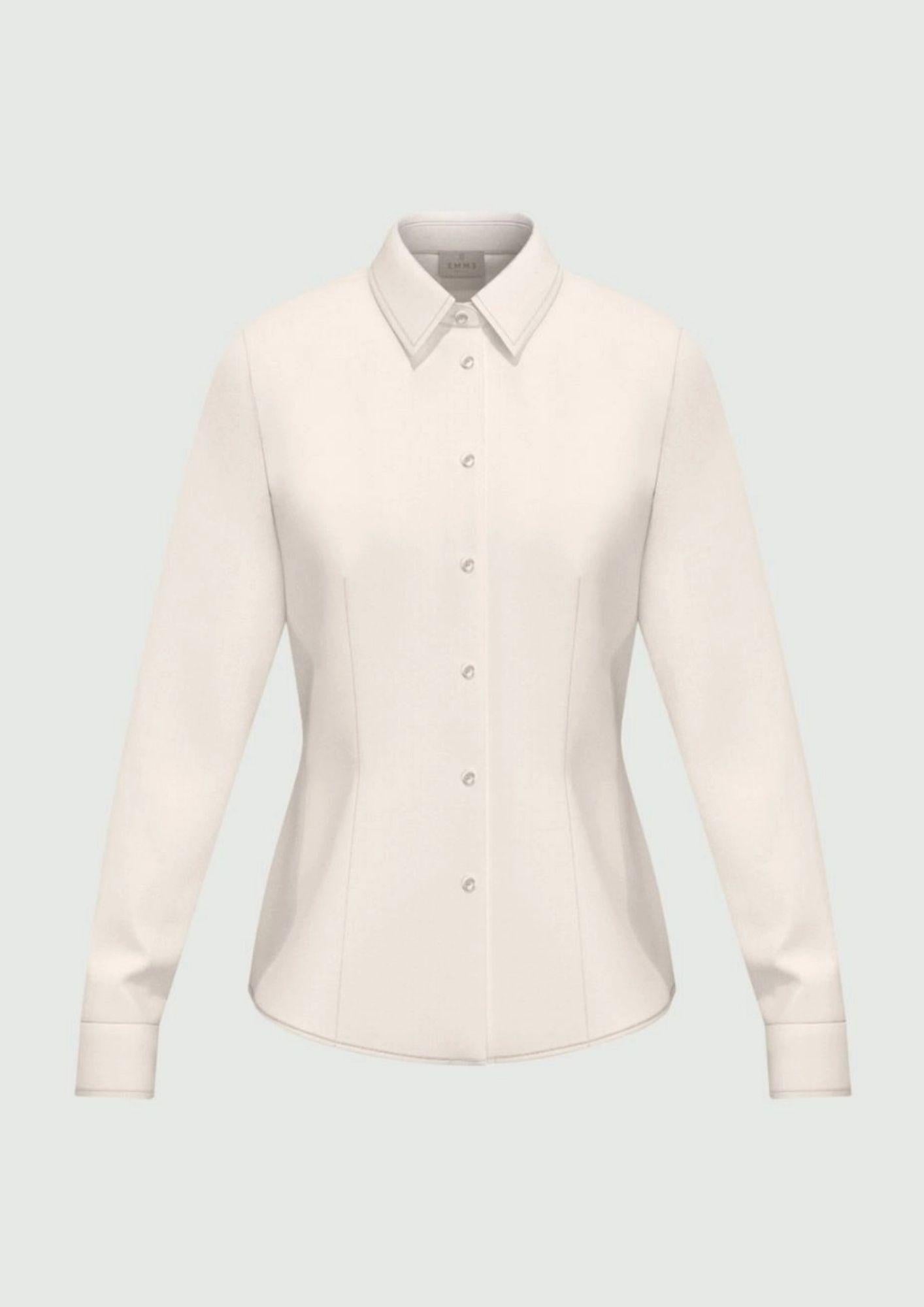 Emme Marella Camicia Donna Emmtempo Bianca 2615111011200 001 EMME MARELLA