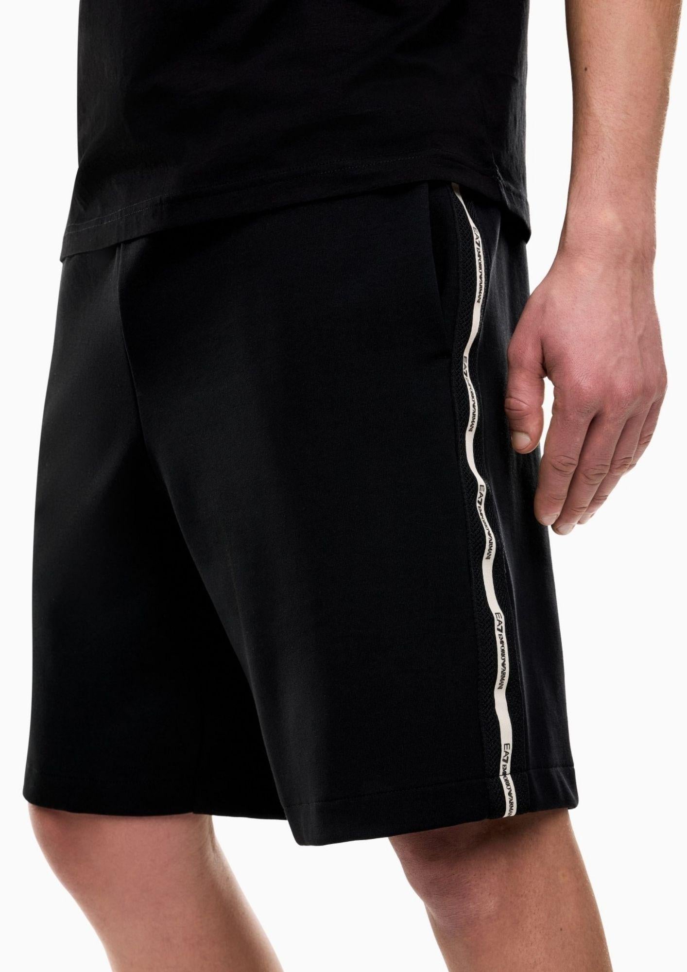 EA7 Emporio Armani Bermuda Uomo Nero 7M001481 AF12660 UC001 EA7 EMPORIO ARMANI