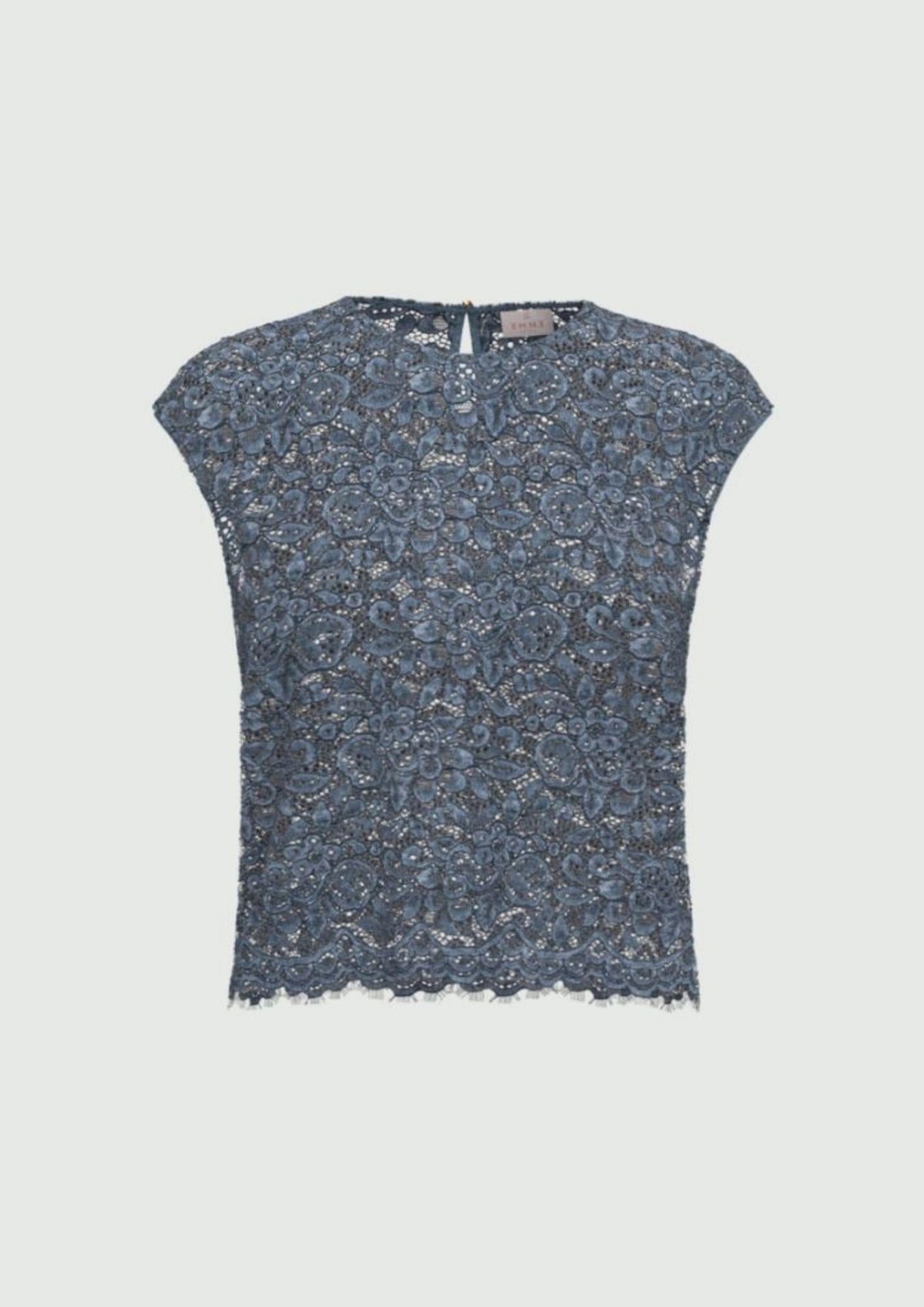 Emme Marella Top Donna Emieareovia Indaco 2615161014200 001 EMME MARELLA