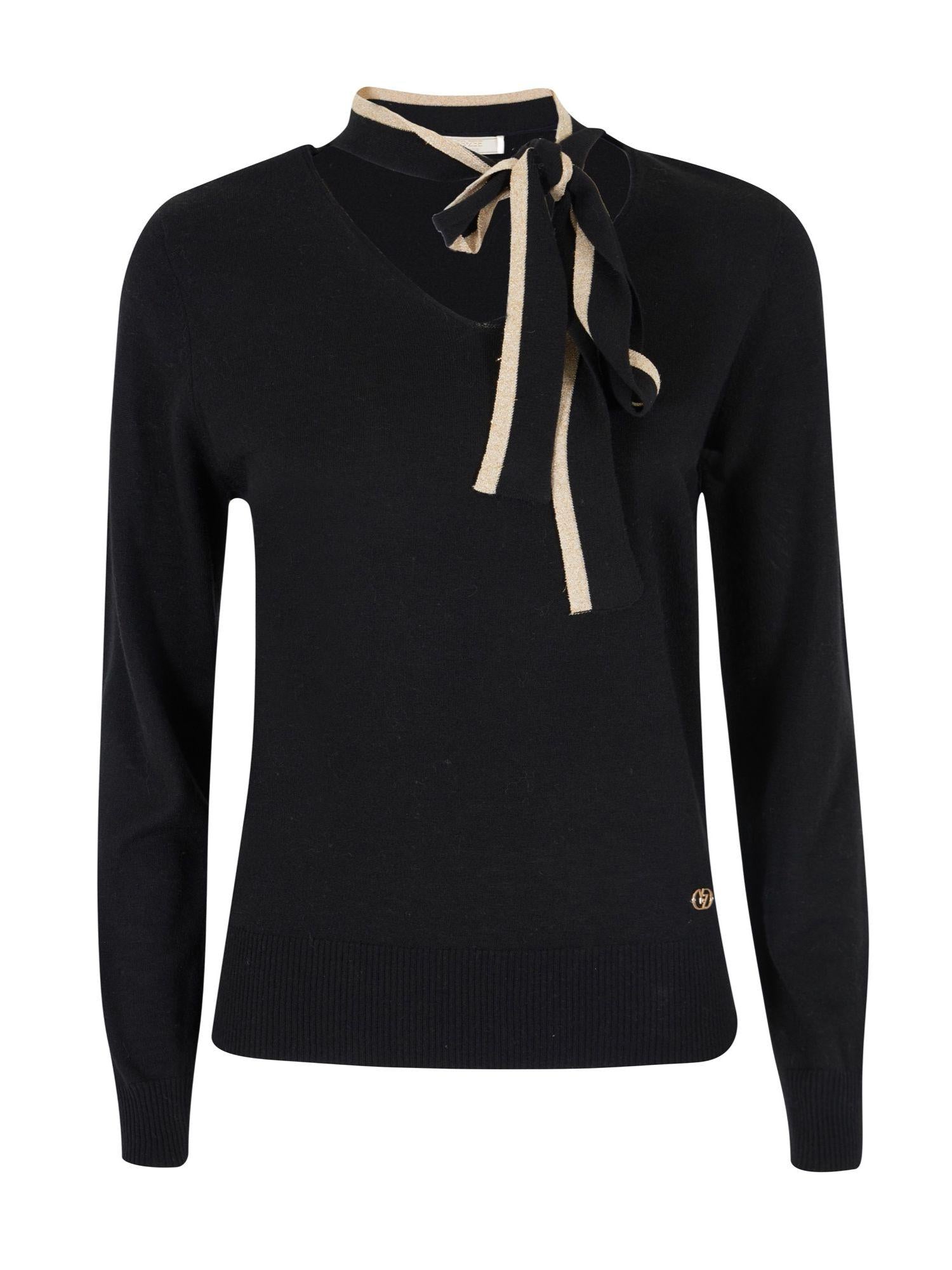 Yes Zee Maglia Donna Nera M015 IP00 0801 YES ZEE