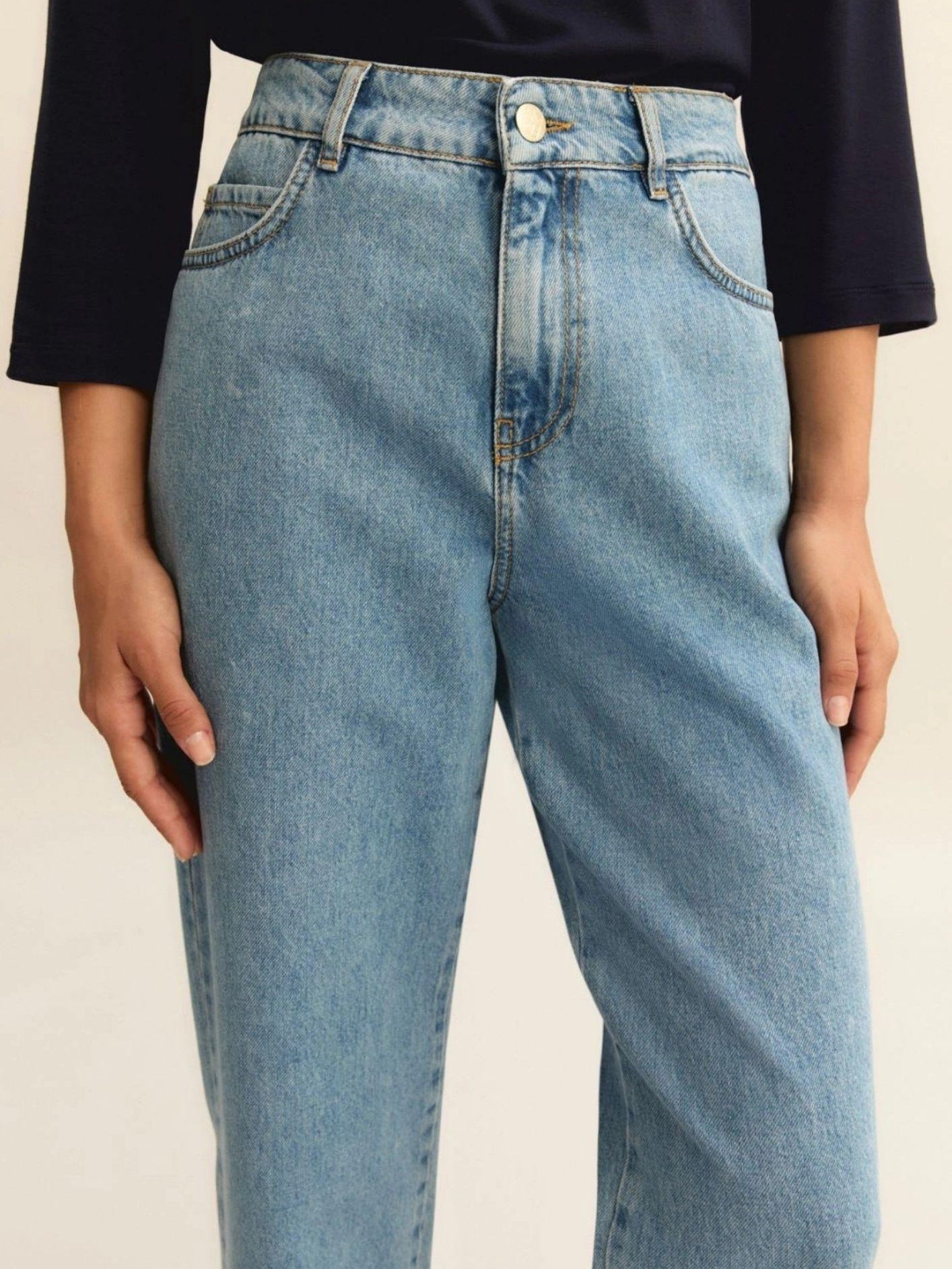 Emme Marella Jeans Donna Emmagitare Blu Chiaro 2615181101200 001 EMME MARELLA