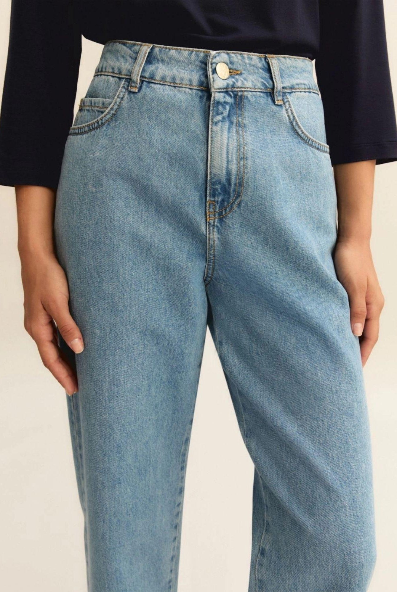 Emme Marella Jeans Donna Emmagitare Blu Chiaro 2615181101200 001 EMME MARELLA