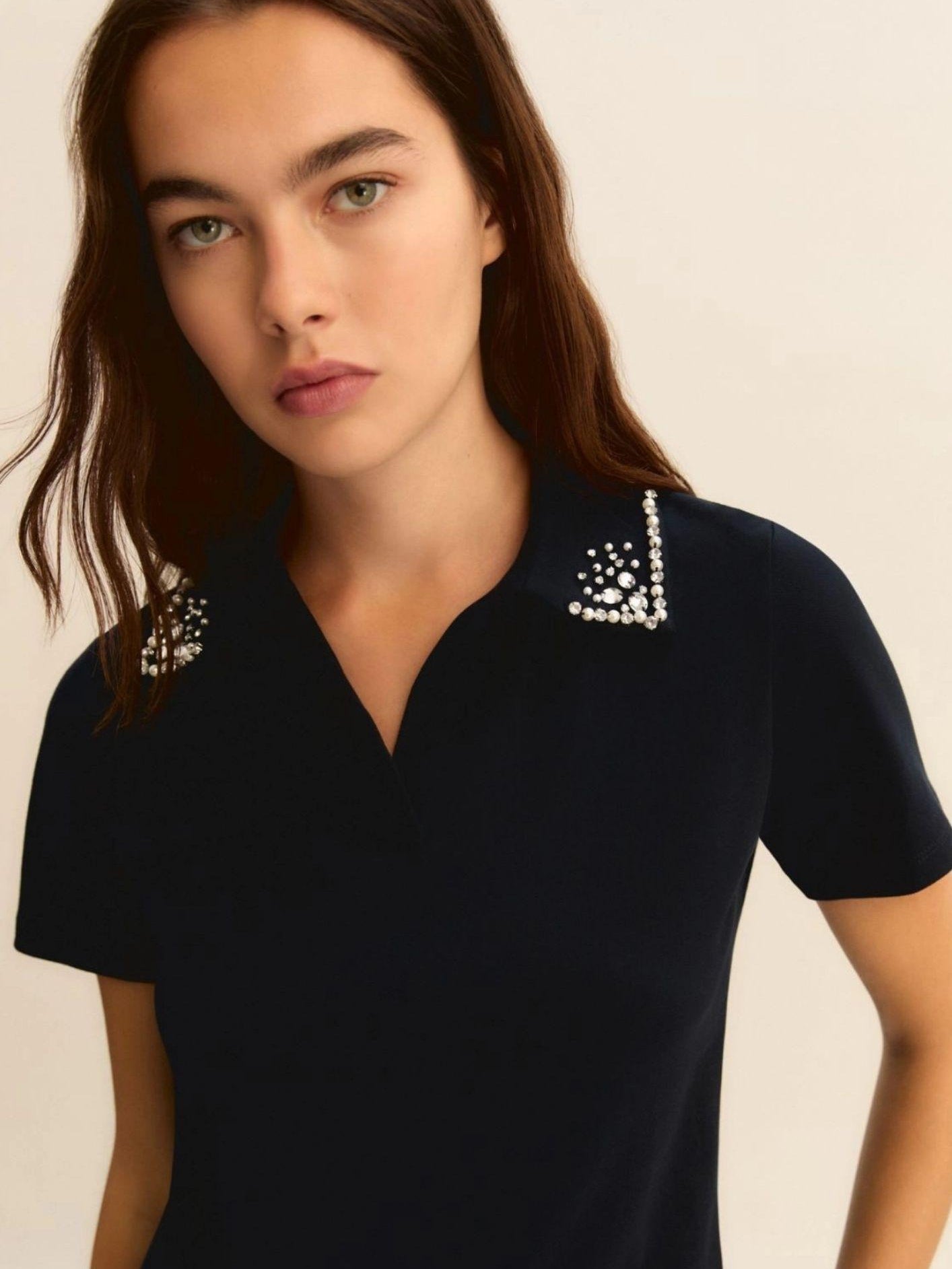 Emme Marella Polo Donna Emmonirica Blu 2615951011200 002 EMME MARELLA