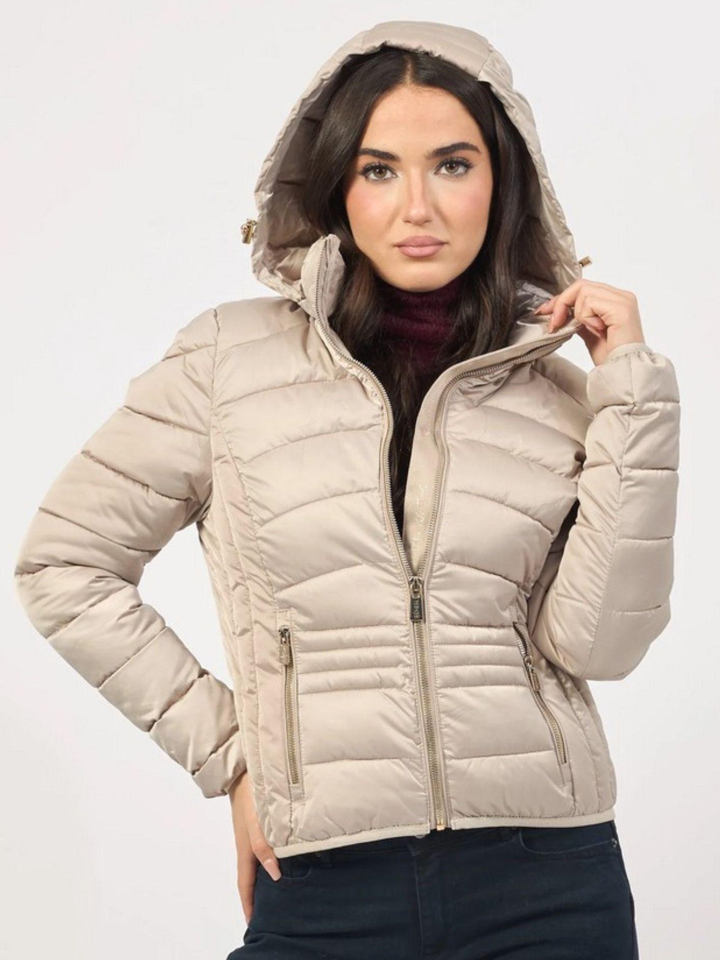 Giubbino Yes Zee Donna Beige J007 M800 0222 YES ZEE