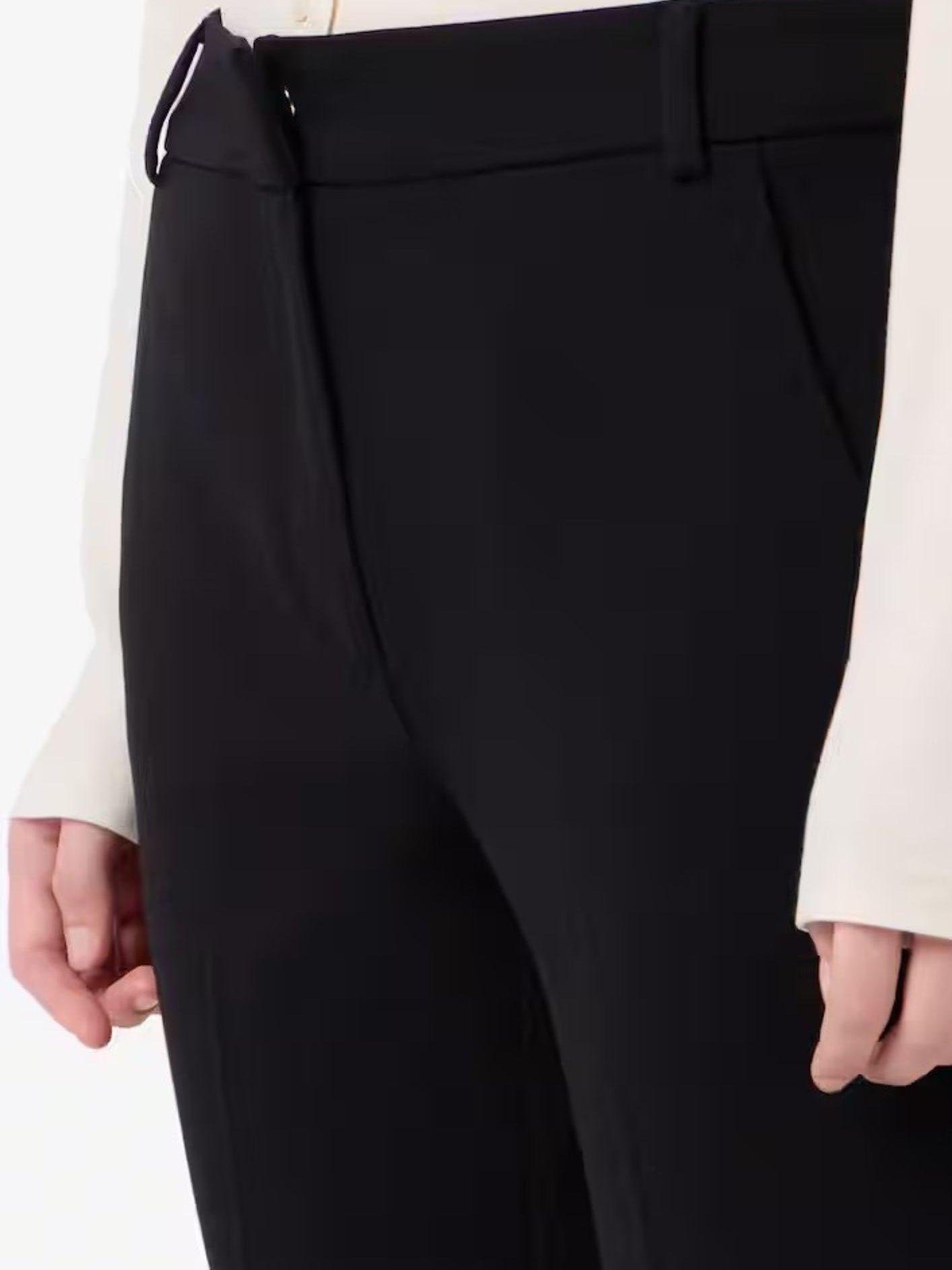 Emme Marella Pantalone Donna Flare Nero 2525786031200 007 EMME MARELLA