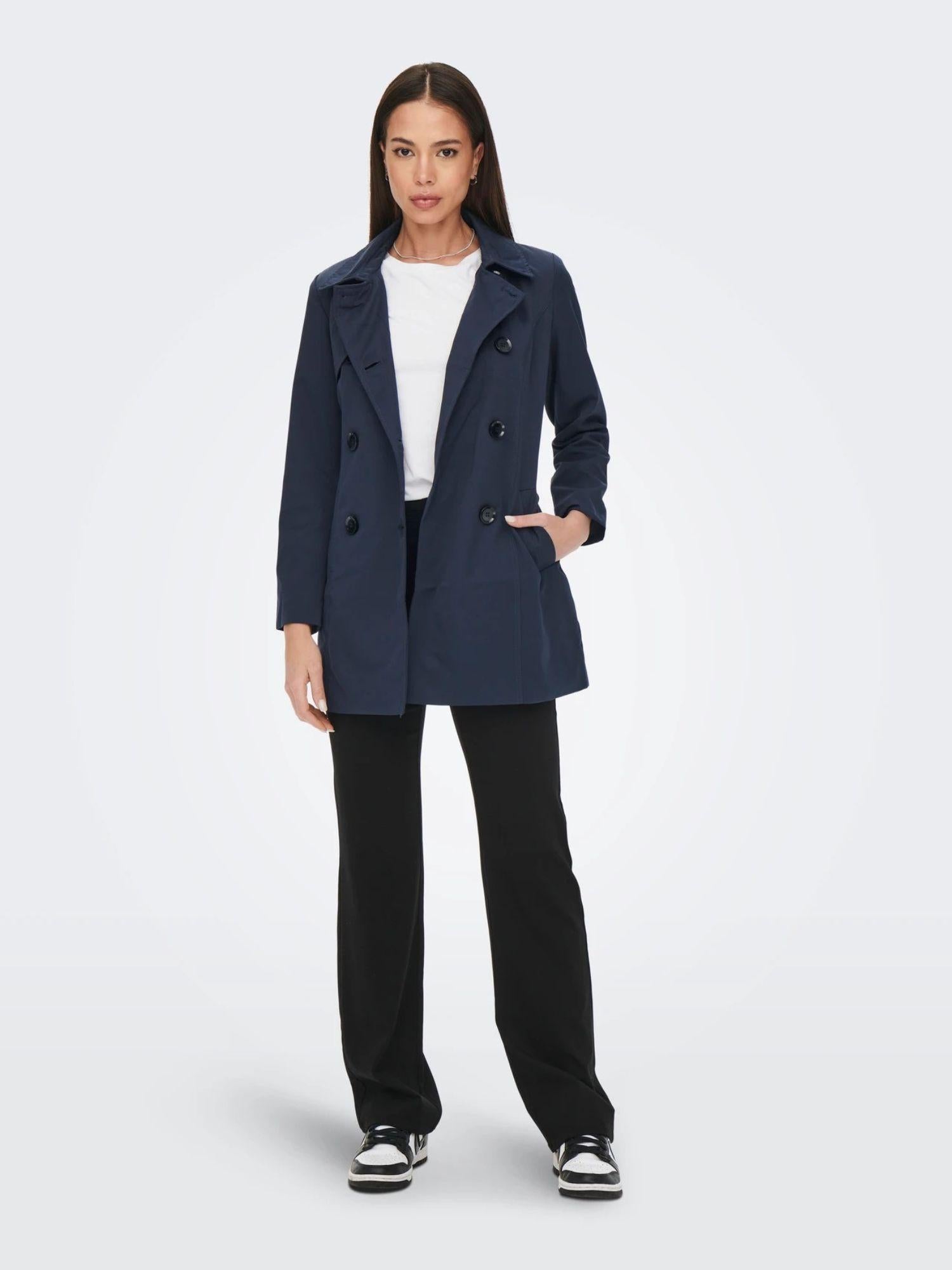 Only Trench Donna Night Sky Onlvalerie 15191821 Night Sky ONLY