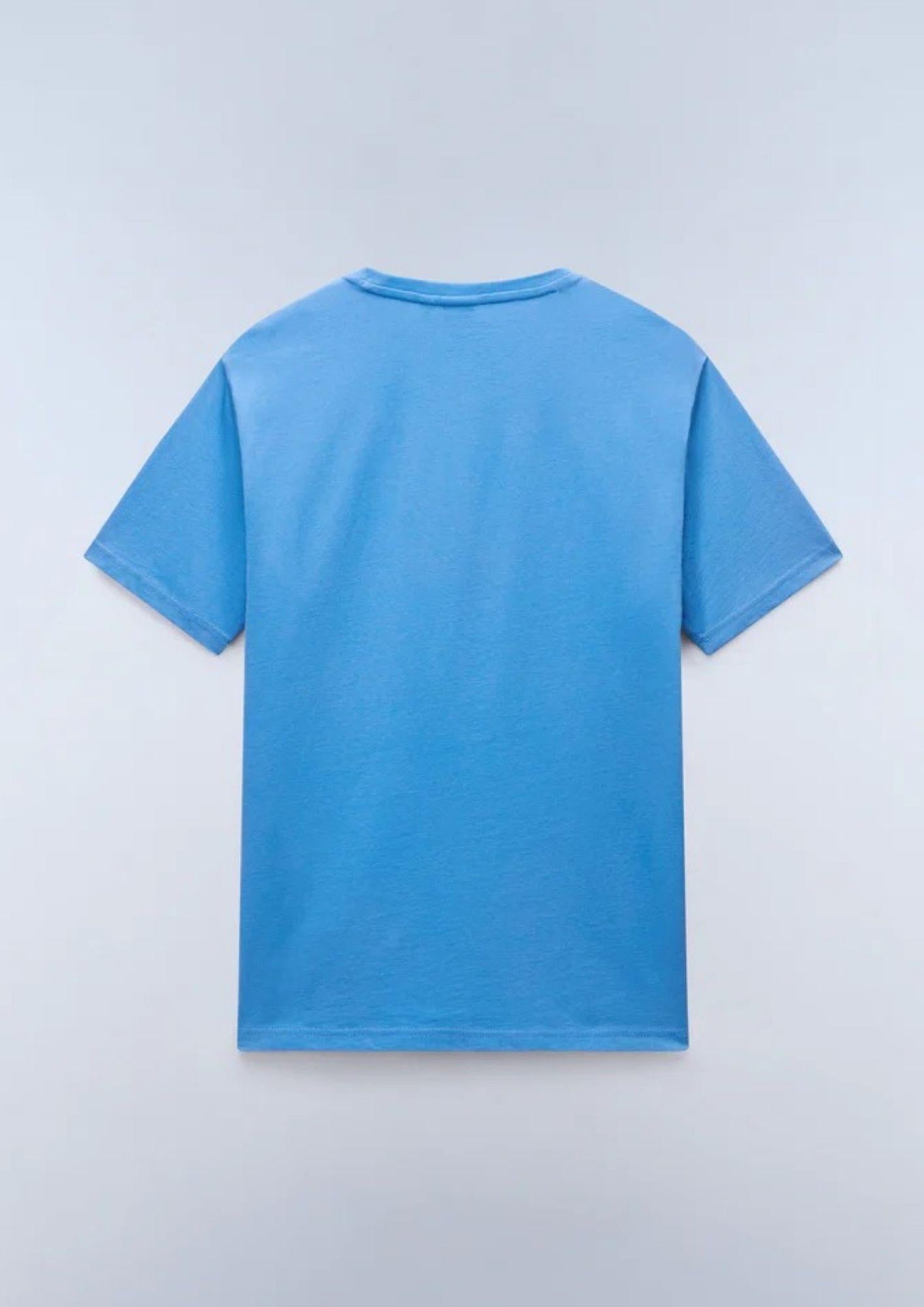 Napapaijri T-Shirt Uomo Salis Azzurra NP0A4H8D B9A NAPAPIJRI