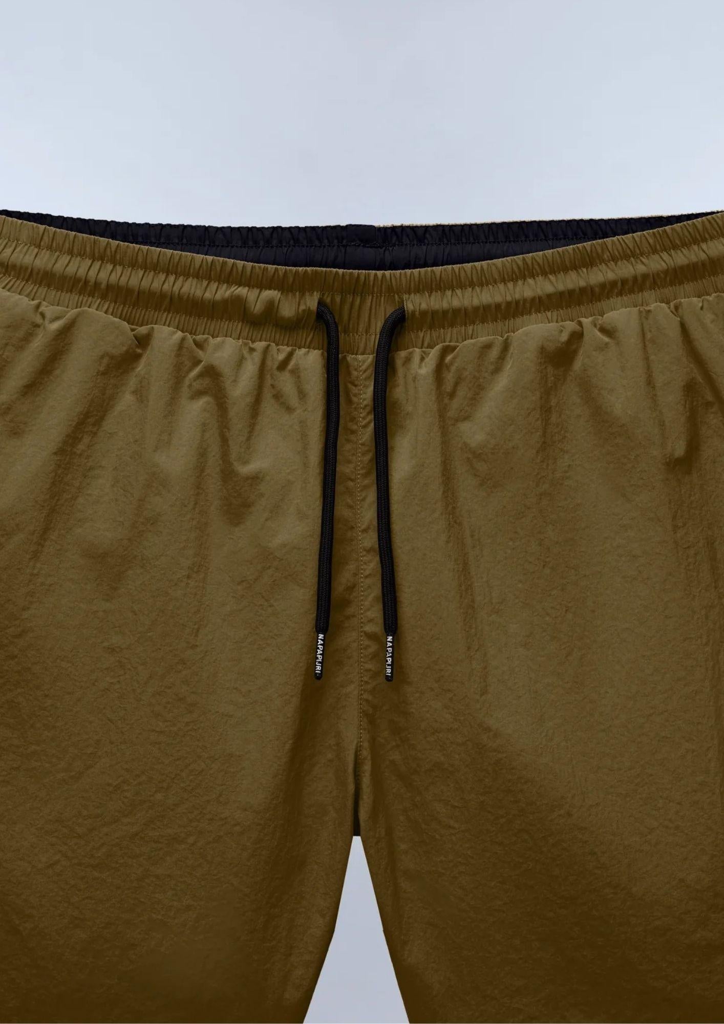 Napapijri Costume Uomo Haldane Verde Oliva Scuro NP0A4HRZ G3A NAPAPIJRI