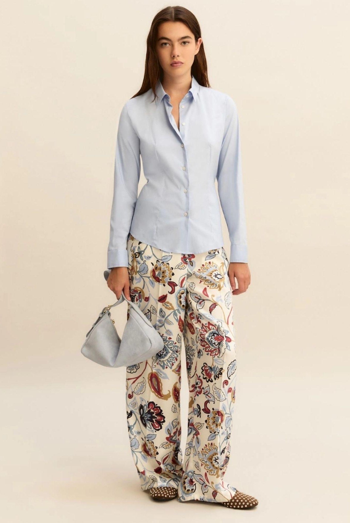 Emme Marella Camicia Donna Emmtempo Azzurra 2615111011200 003 EMME MARELLA