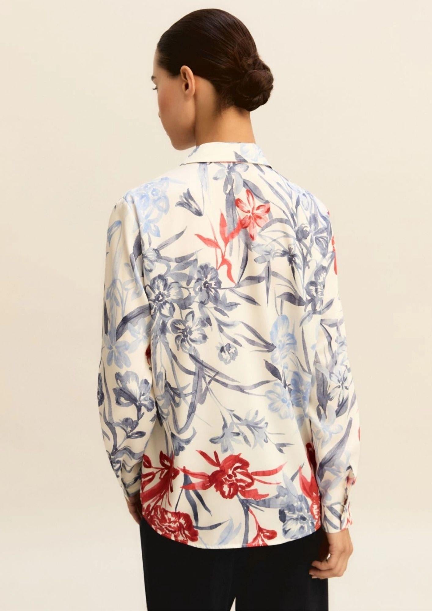 Emme Marella Camicia Donna Emmangel Multicolor 2615111191200 014 EMME MARELLA