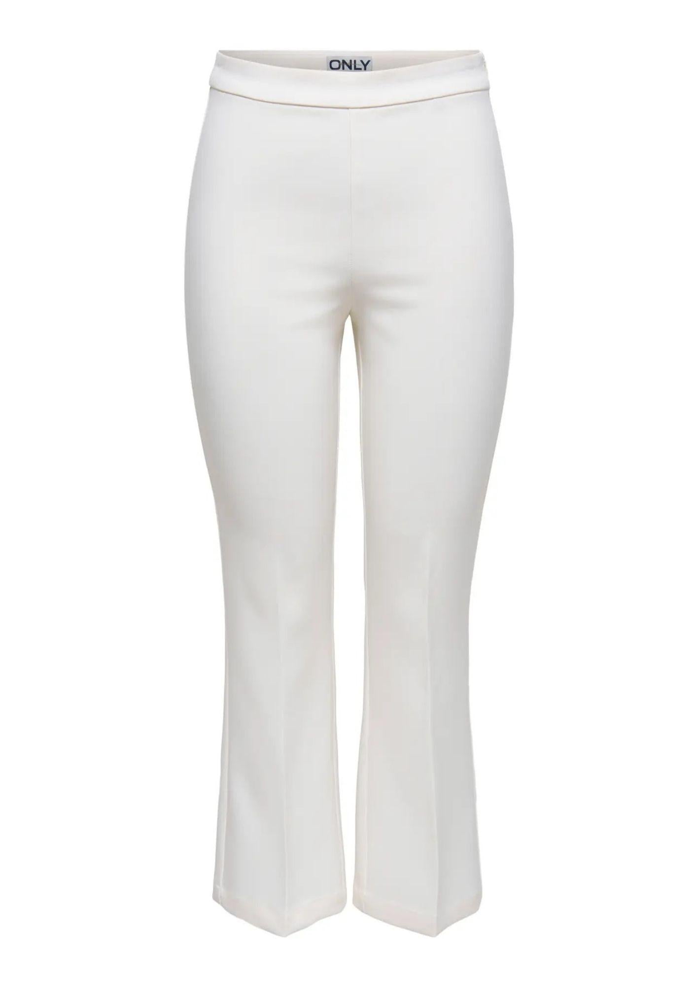 Only Pantalone Donna Astrid Bianco 15364418 Cloud Dancer ONLY