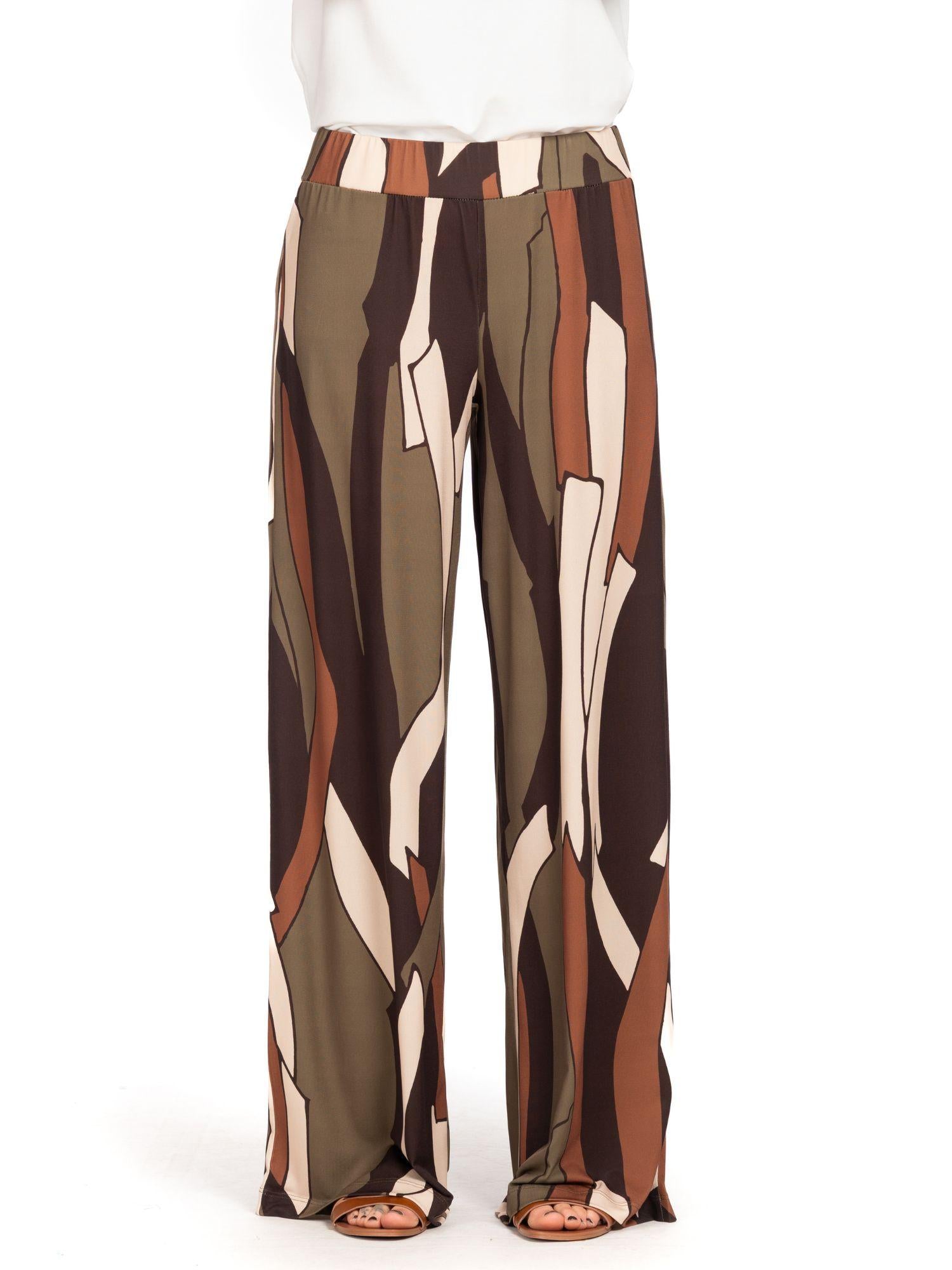 Diana Gallesi Pantalone Donna Militare Moro P825R008860N 01 DIANA GALLESI