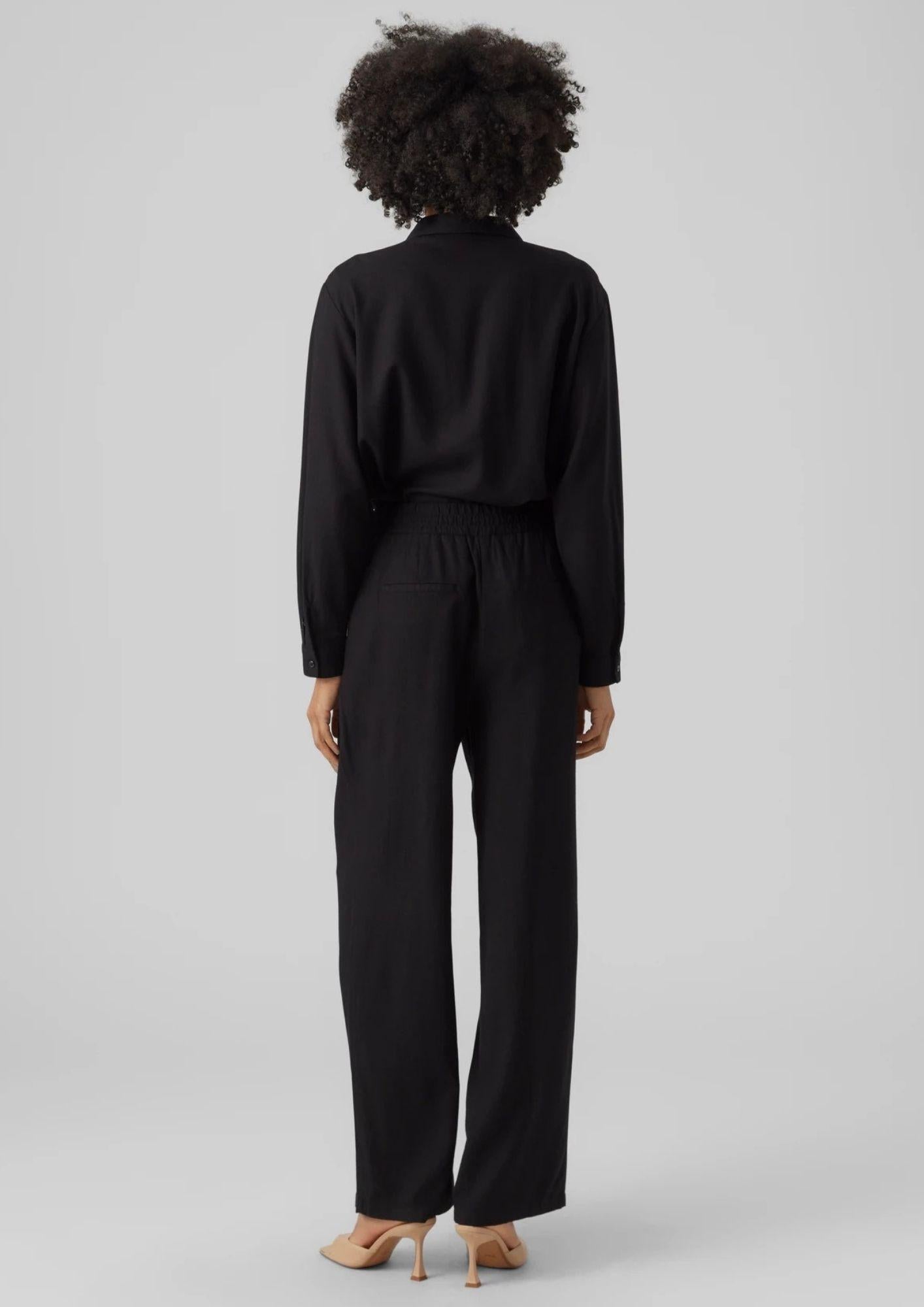 Vero Moda Pantalone Donna Jesmilo Nero 10287363 Black VERO MODA