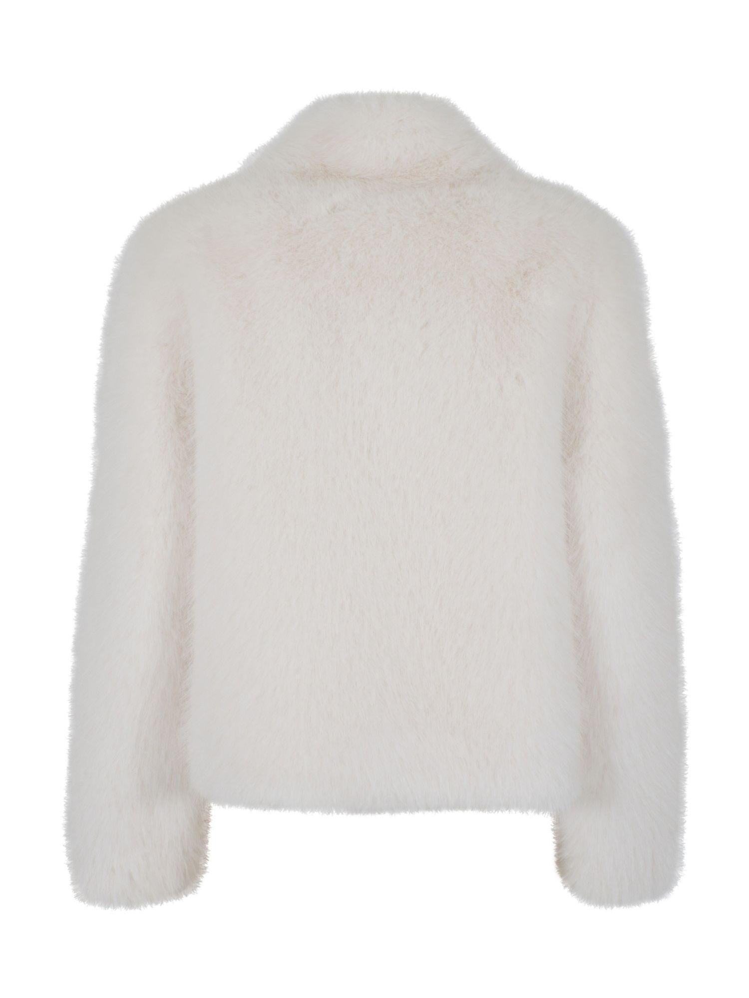 Yes Zee Giacca Invernale Donna Bianca G004 KO00 0157 YES ZEE