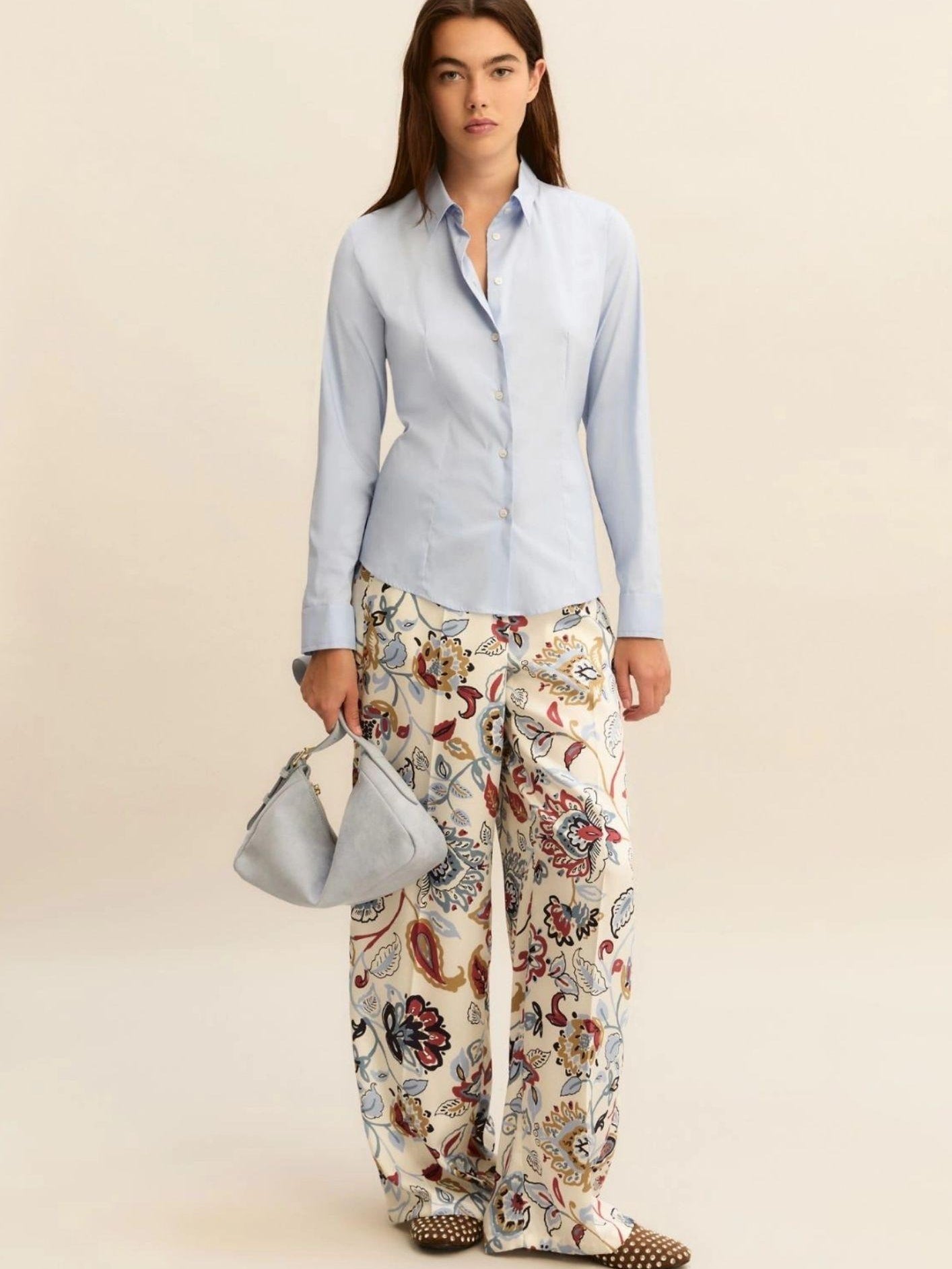 Emme Marella Camicia Donna Emmtempo Azzurra 2615111011200 003 EMME MARELLA