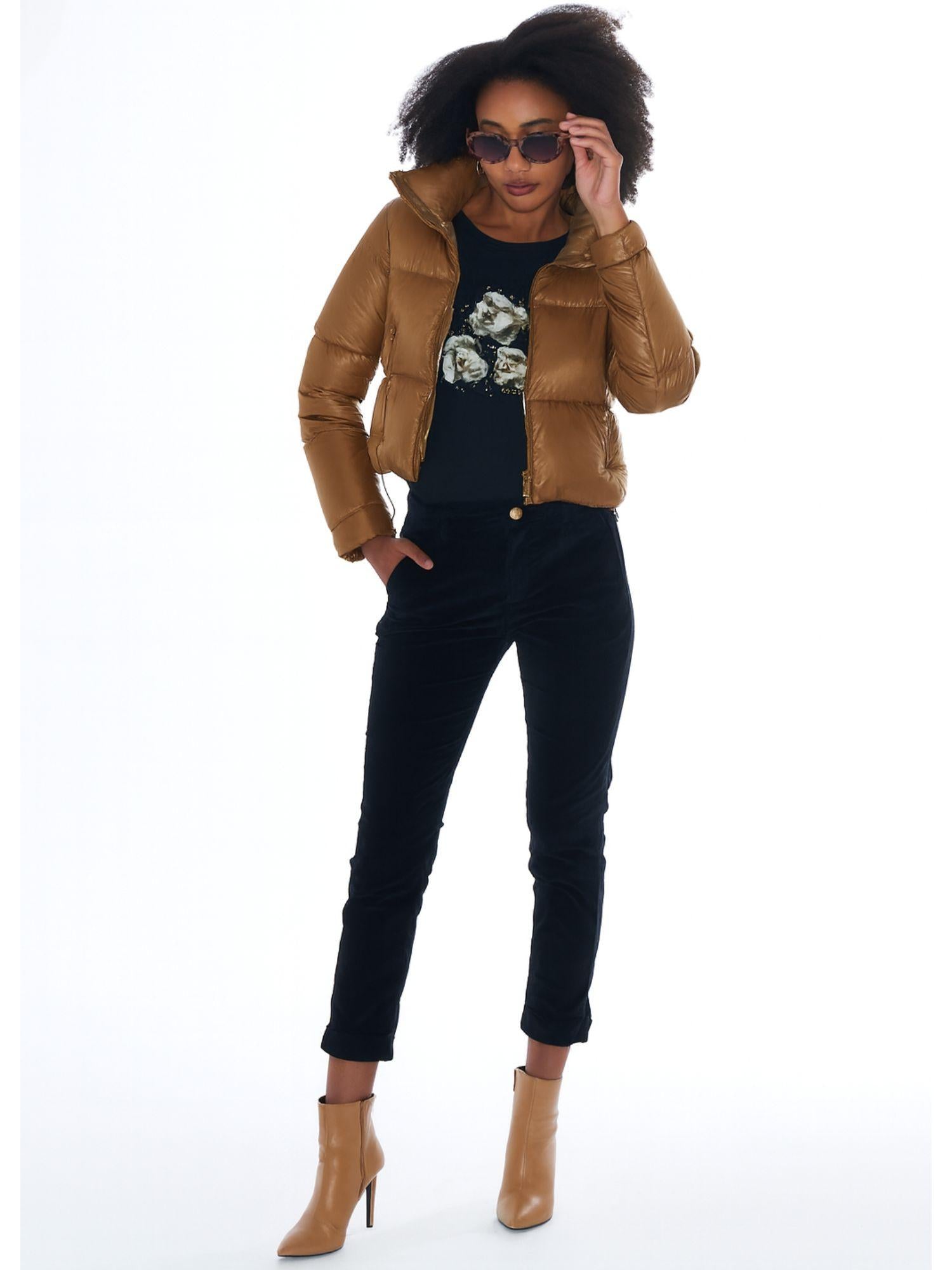 Yes Zee Giubbinio Donna Cammello J059 O100 0203 YES ZEE