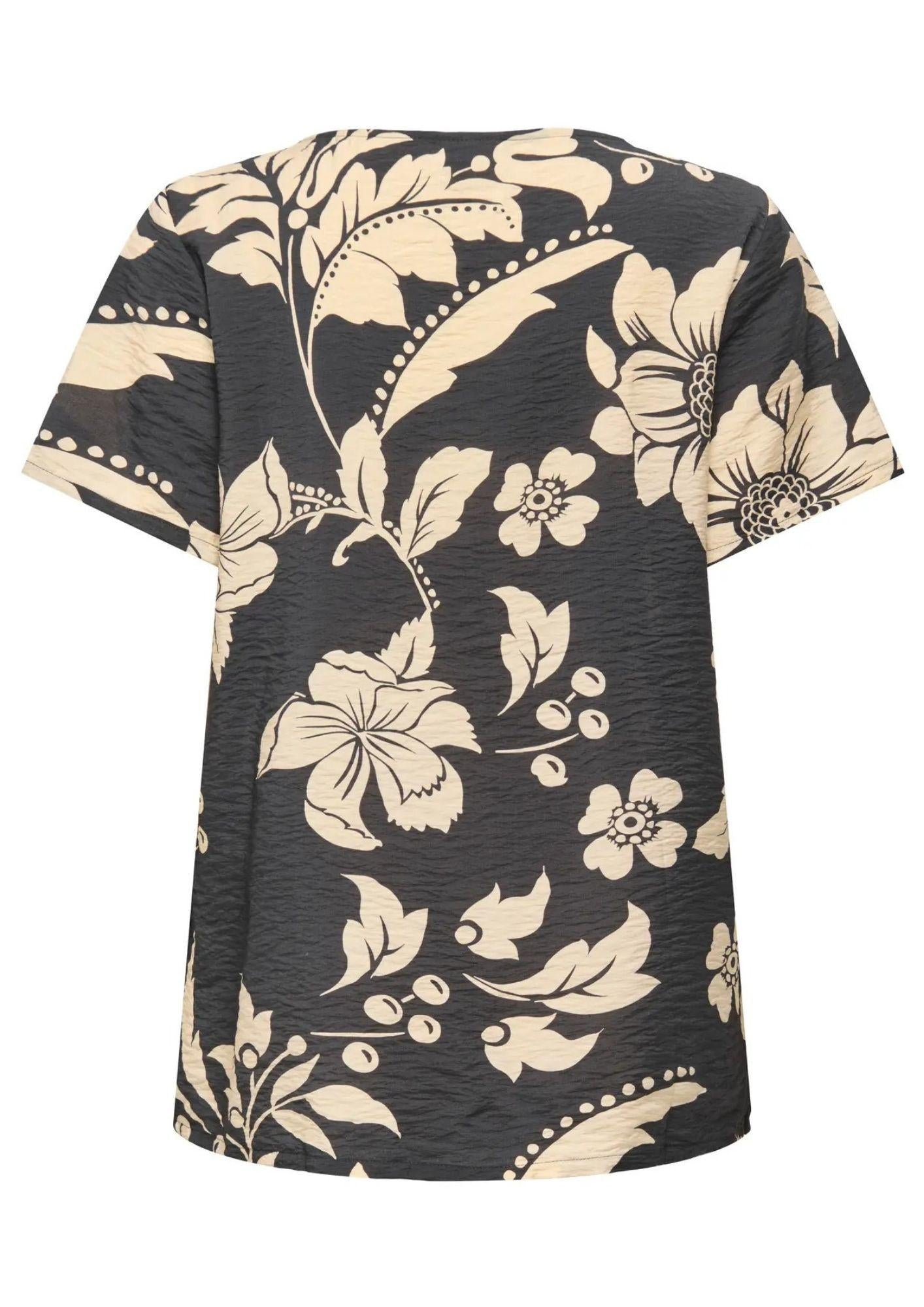 Jacqueline De Yong Top Donna Troya Nero Phantom 15347687 Phantom JACQUELINE DE YONG