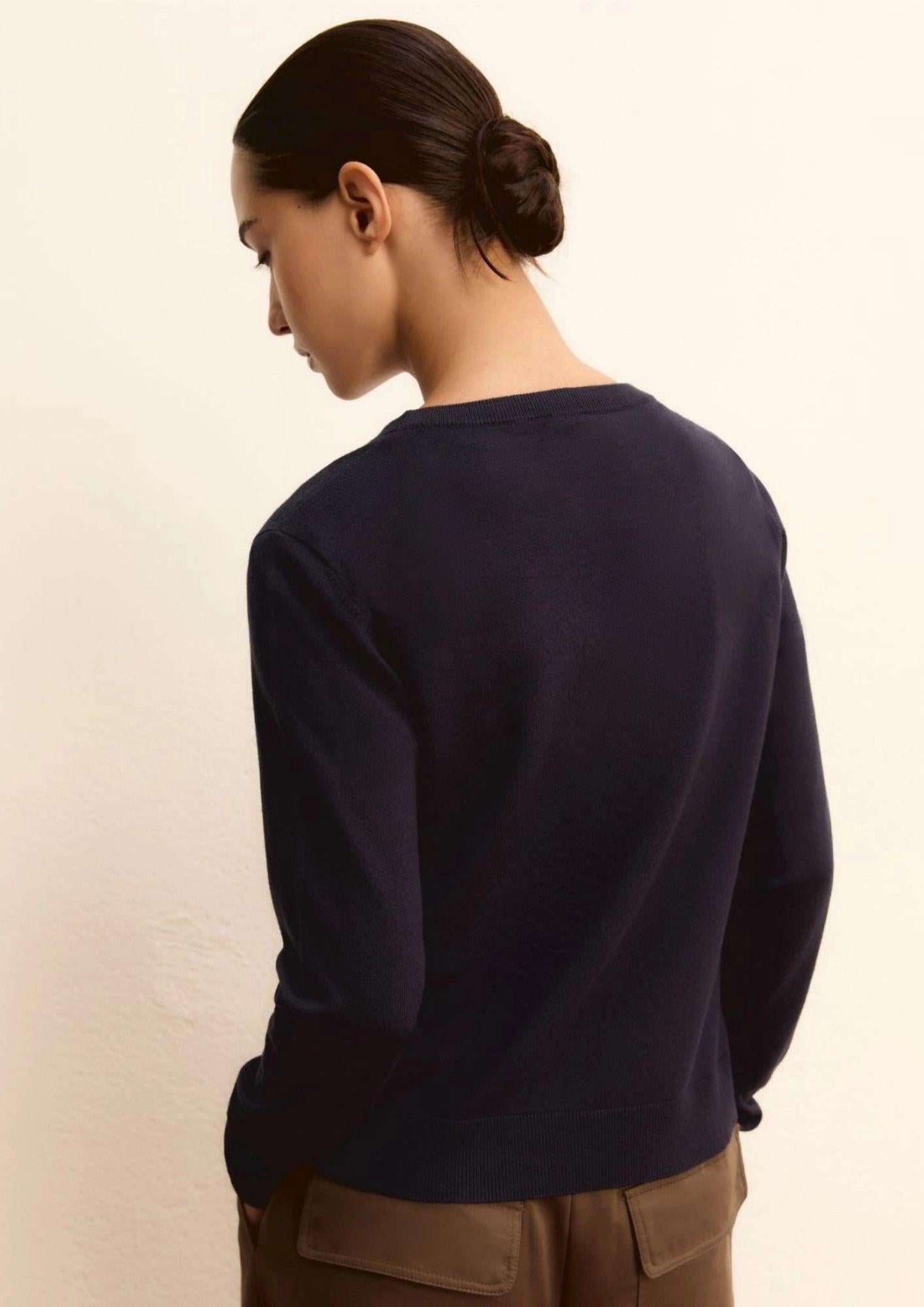 Emme Marella Maglia Donna Emmalpe Blu 2615361171200 004 EMME MARELLA