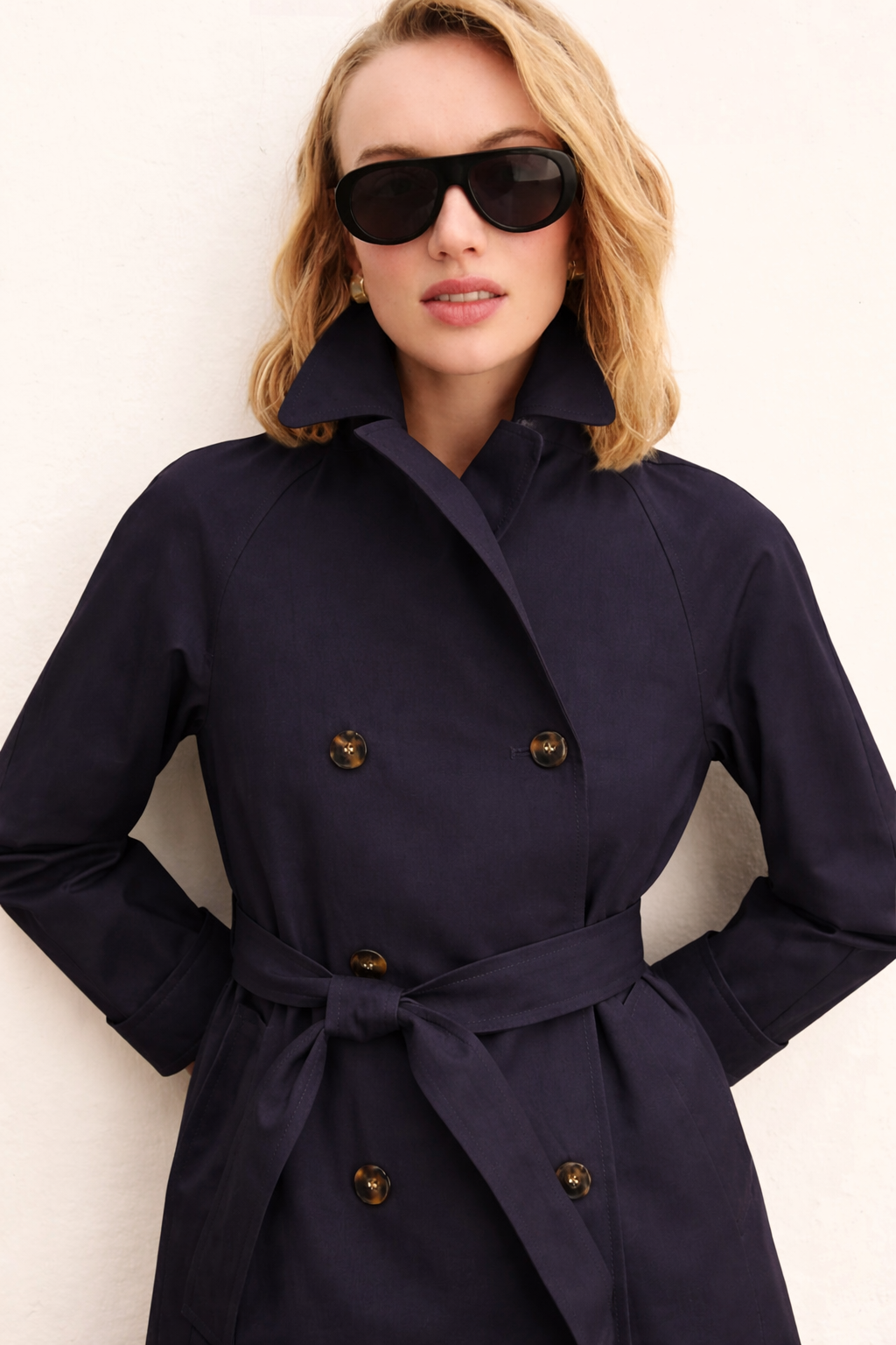 Emme Marella Impermeabile Donna Emmsottile Blu 2615021121200 008 EMME MARELLA