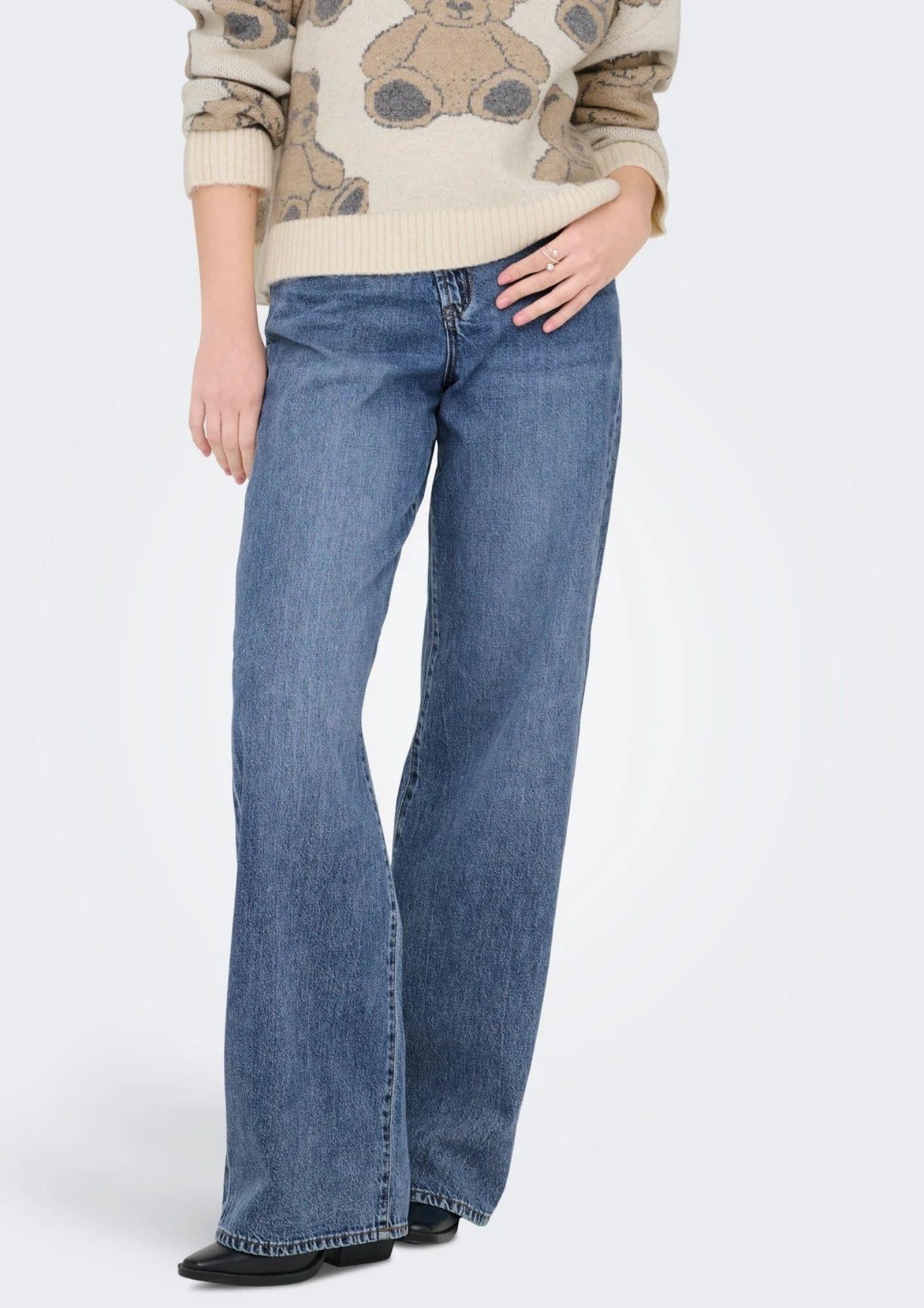 Only Jeans Donna Hope Blu Denim Medio 15366323 Medium Blue Denim ONLY