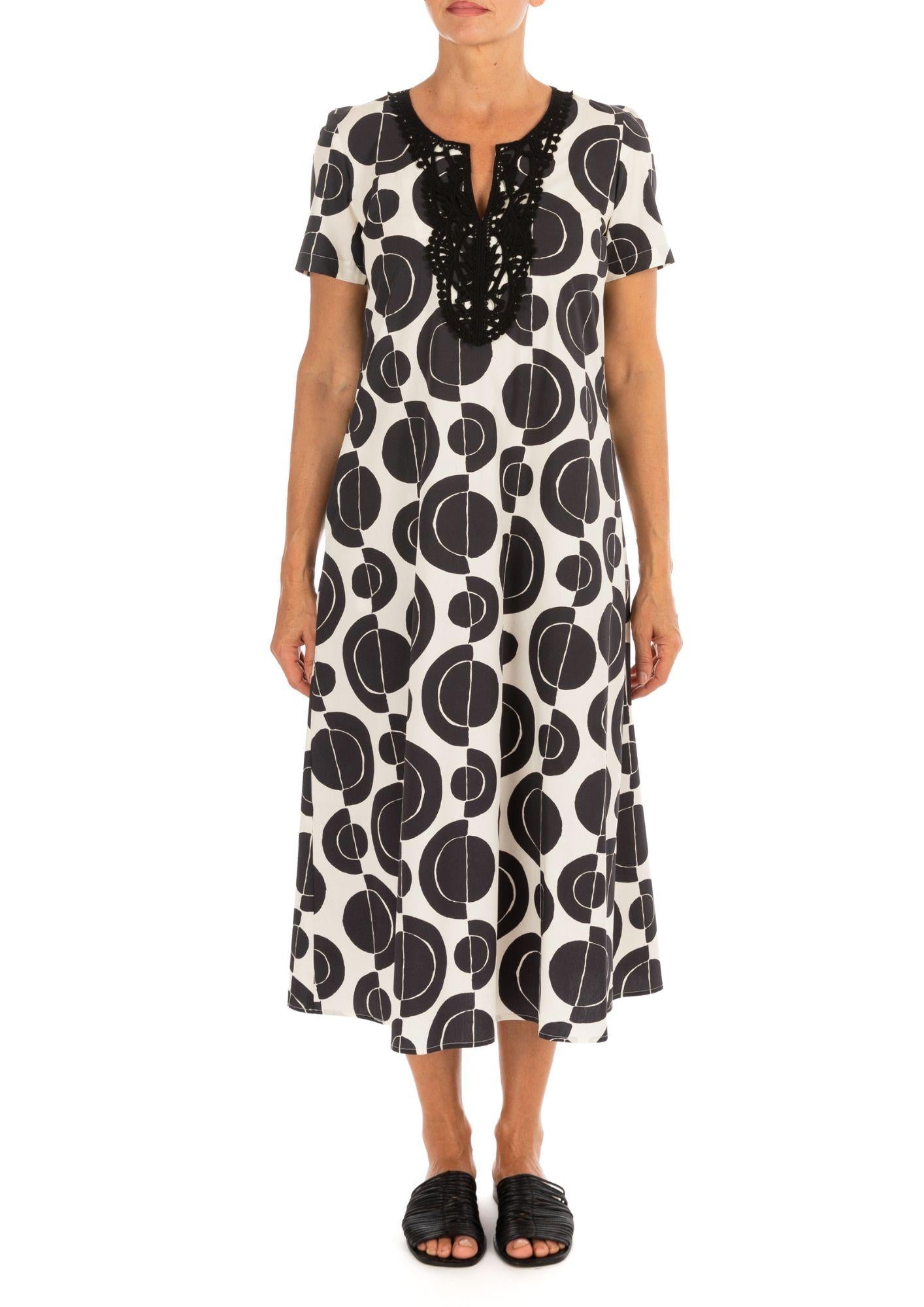Diana Gallesi Vestito Donna Bianco e Nero 7003R005017N 01 DIANA GALLESI