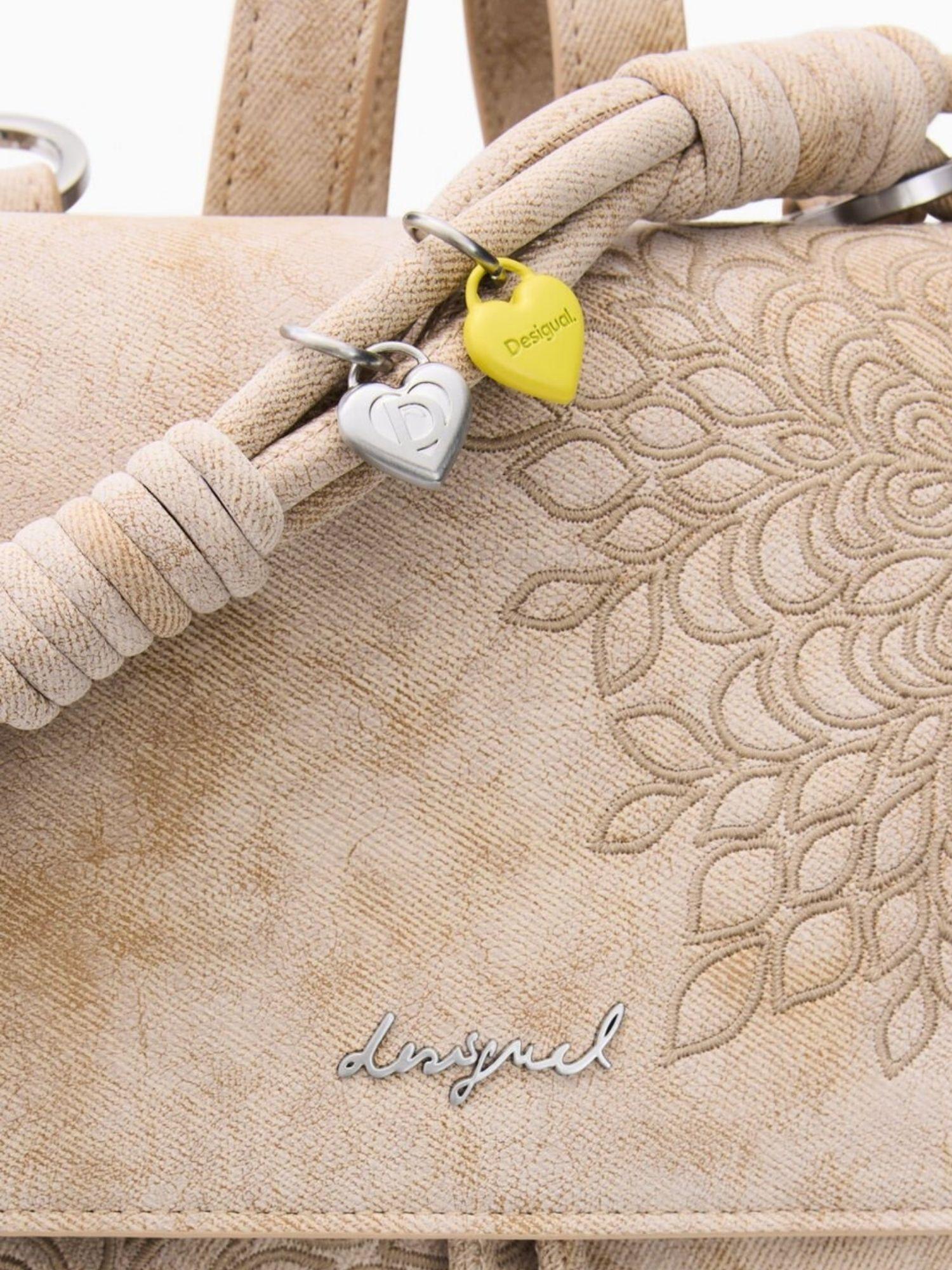 Desigual Zaino Backsierra Prisa Mini Sand Sabbia 26SAKP40 1018 DESIGUAL