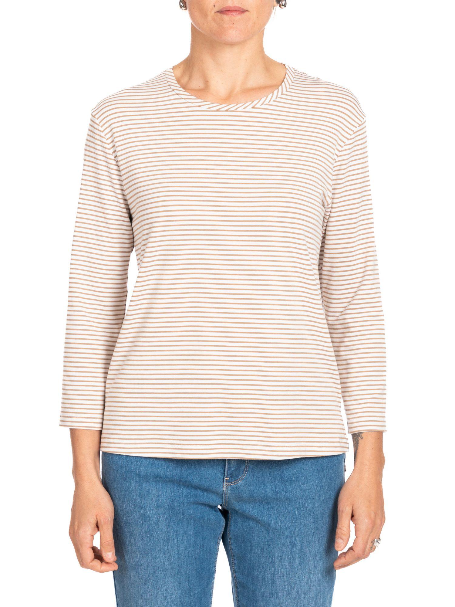 Diana Gallesi Maglia Donna Bianca e Beige G003R000690N 41 DIANA GALLESI