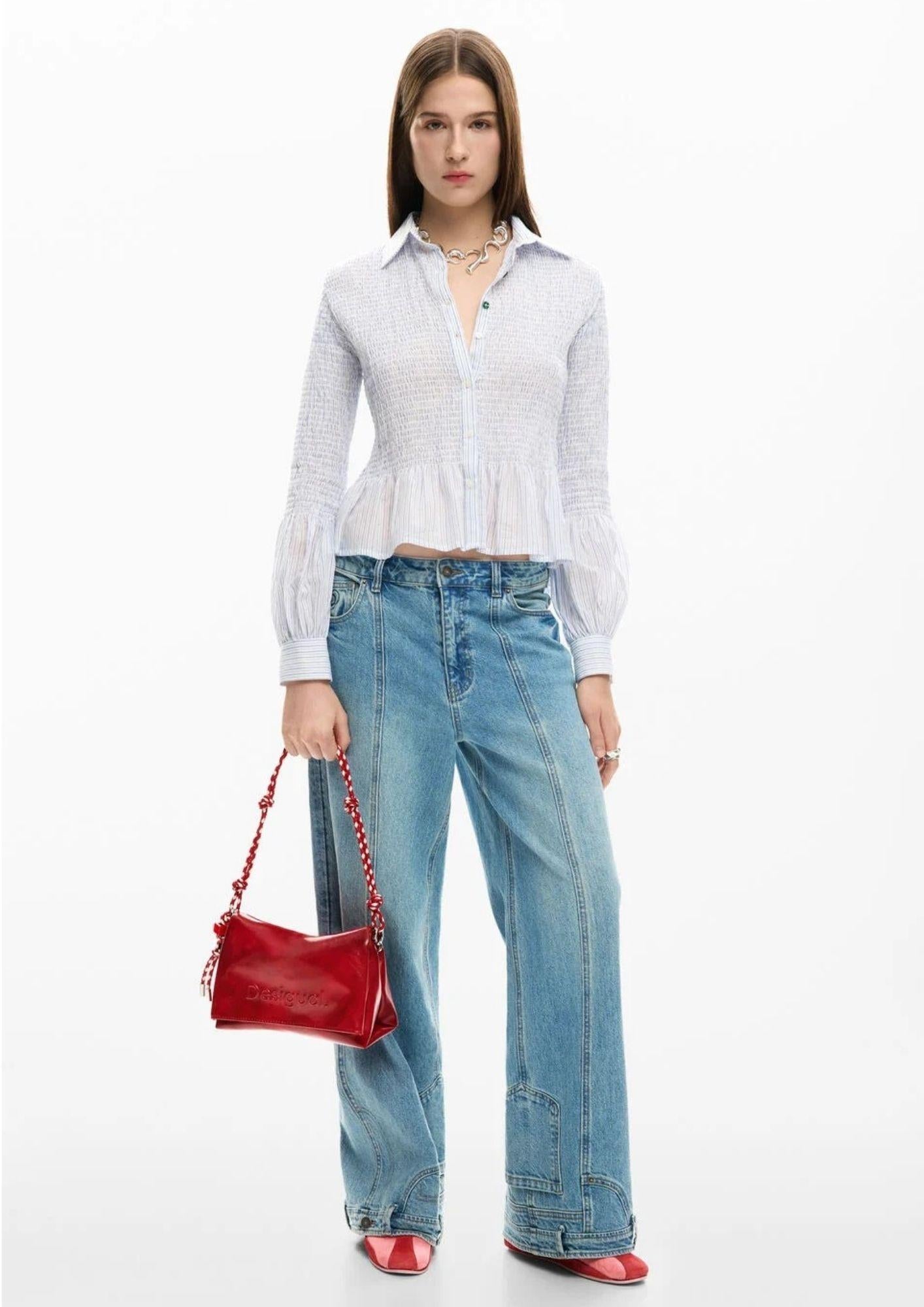 Desigual Borsa Donna Bag Half Logo Venecia 4.0 Rossa 26SAXPAA 3000 DESIGUAL