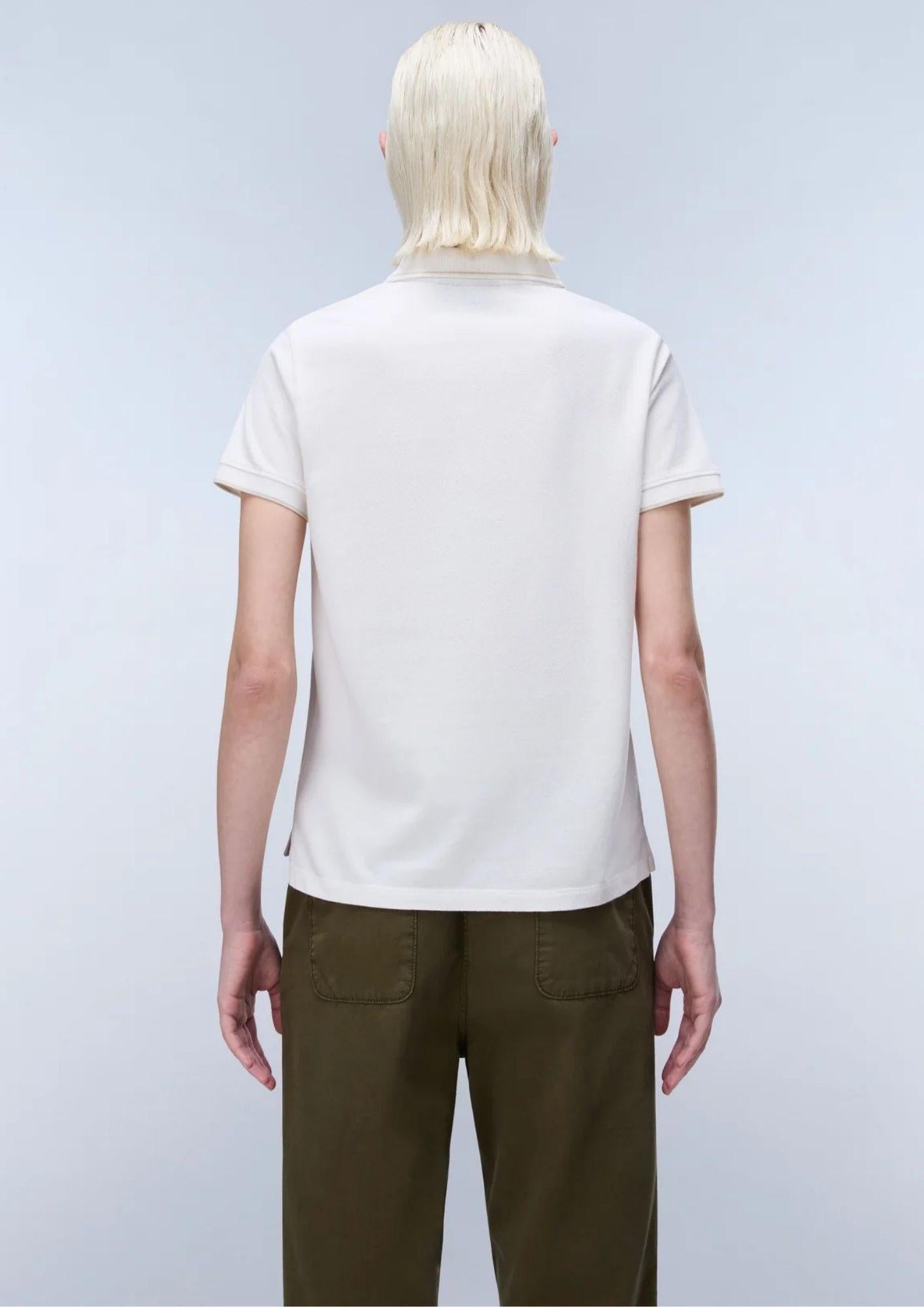 Napapijri Polo Donna Aurora Bianca NP0A4H97 N1A NAPAPIJRI