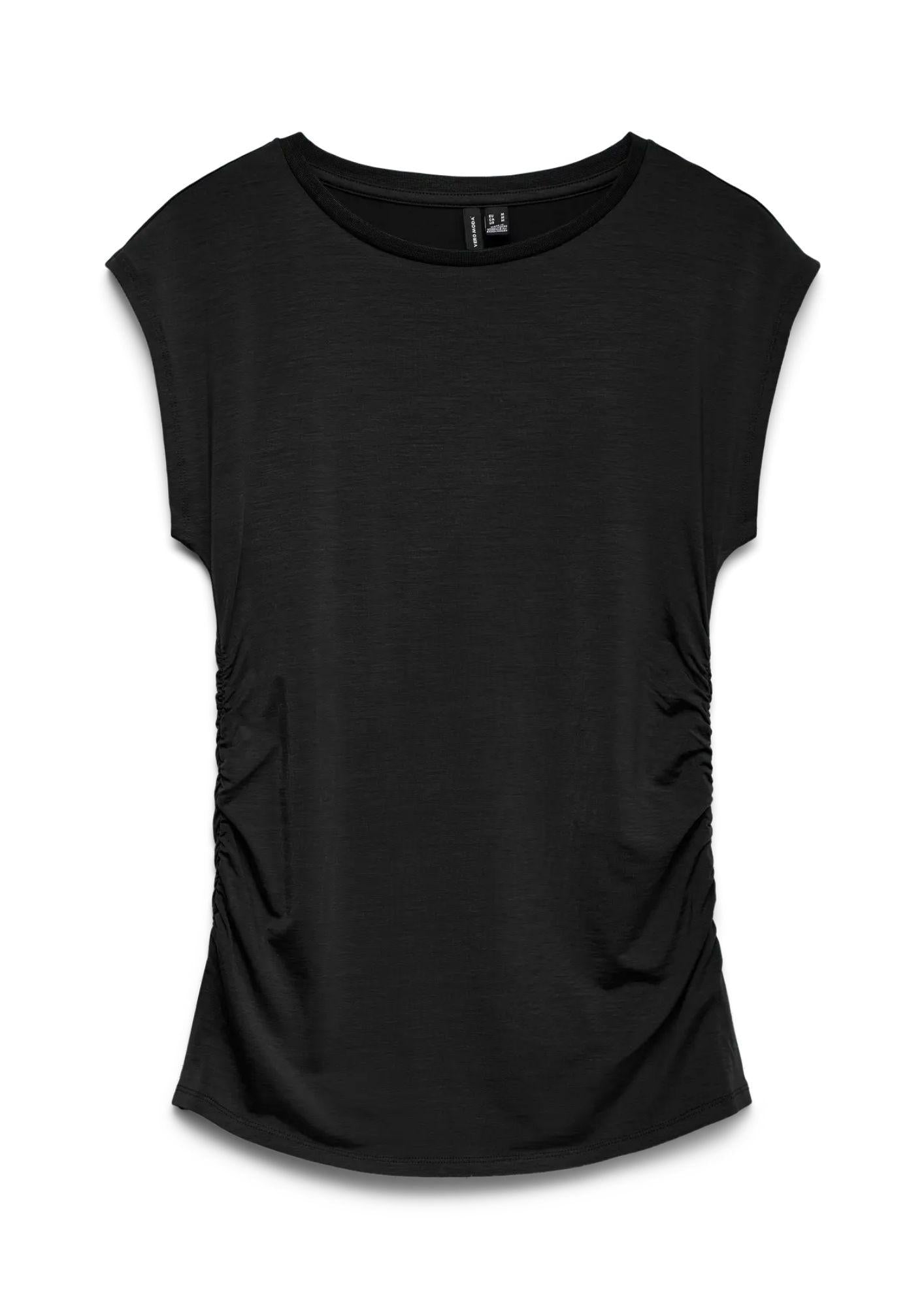 Vero Moda T-Shirt Donna Avasarah Nera 10342876 Black VERO MODA