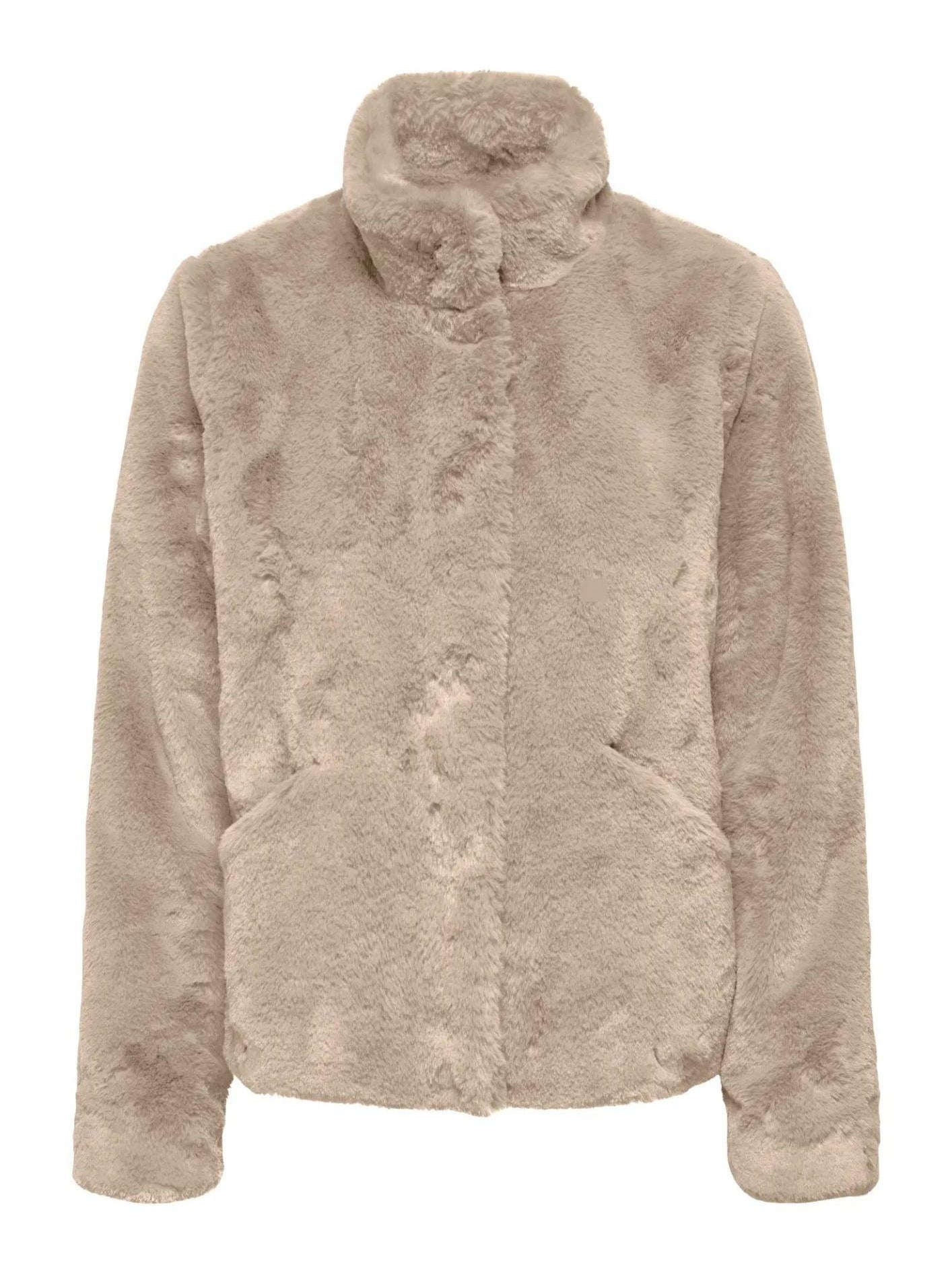 Only Giacca Invernale Donna Newvida Beige 15295423 Humus ONLY