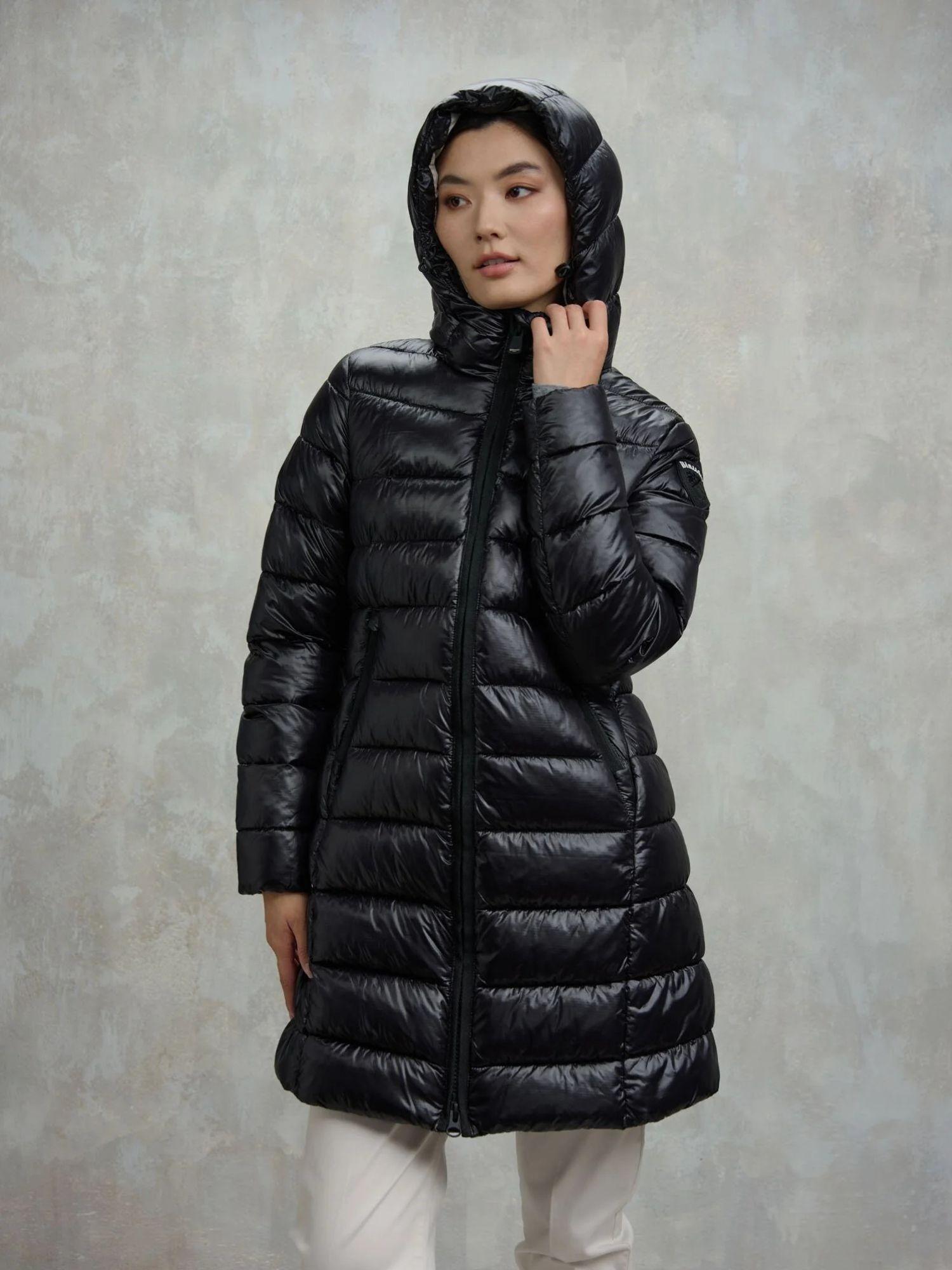 Blauer Cappotto invernale Adelaide Donna Nero interno beige BLDK02069 6648 999 BLAUER