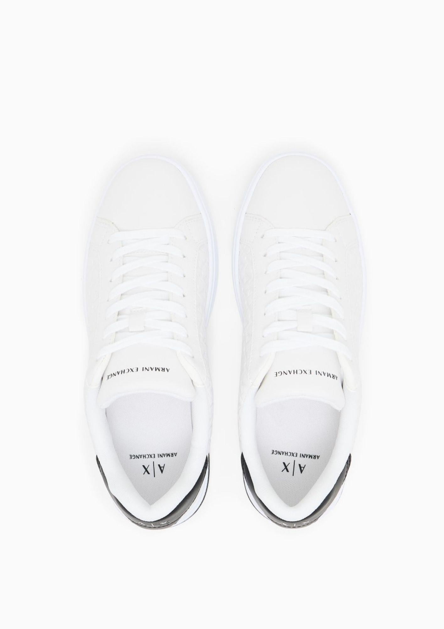 Armani Exchange Scarpe Uomo Bianche XM000140 AF11916 MC011 ARMANI EXCHANGE
