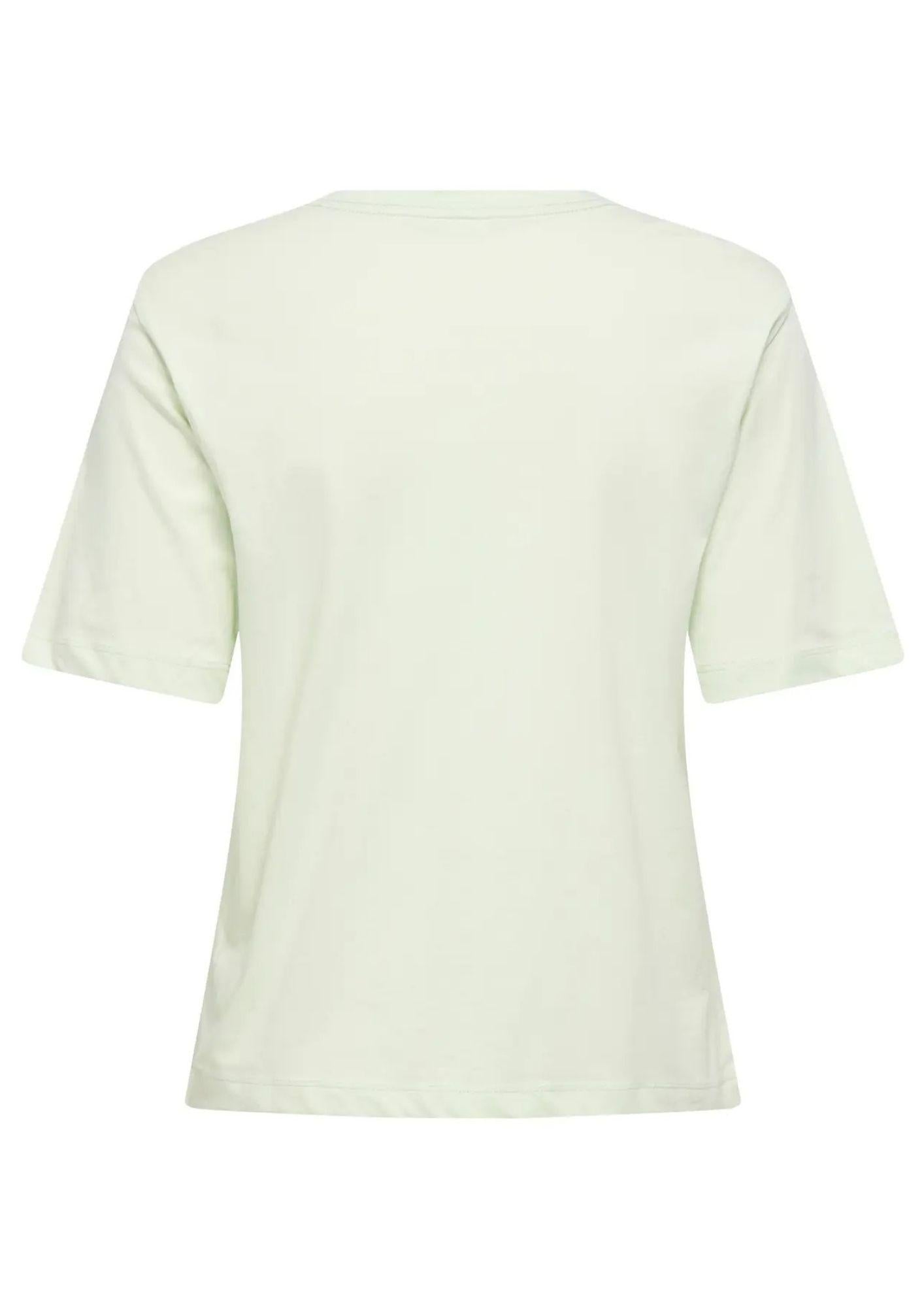 Jacqueline De Yong T-Shirt Donna Rex Verde 15344612 Meadow Mist JACQUELINE DE YONG