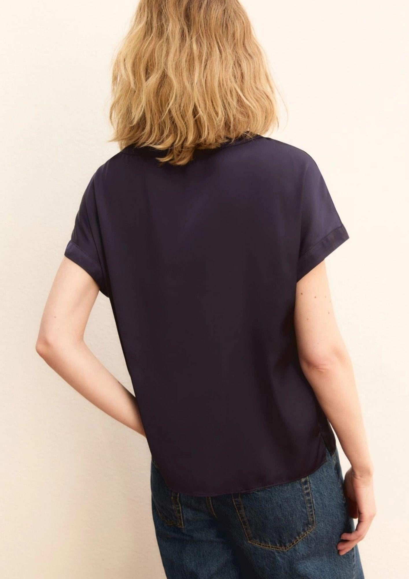 Emme Marella Camicia Donna Emmramo Blu 2615111031200 008 EMME MARELLA